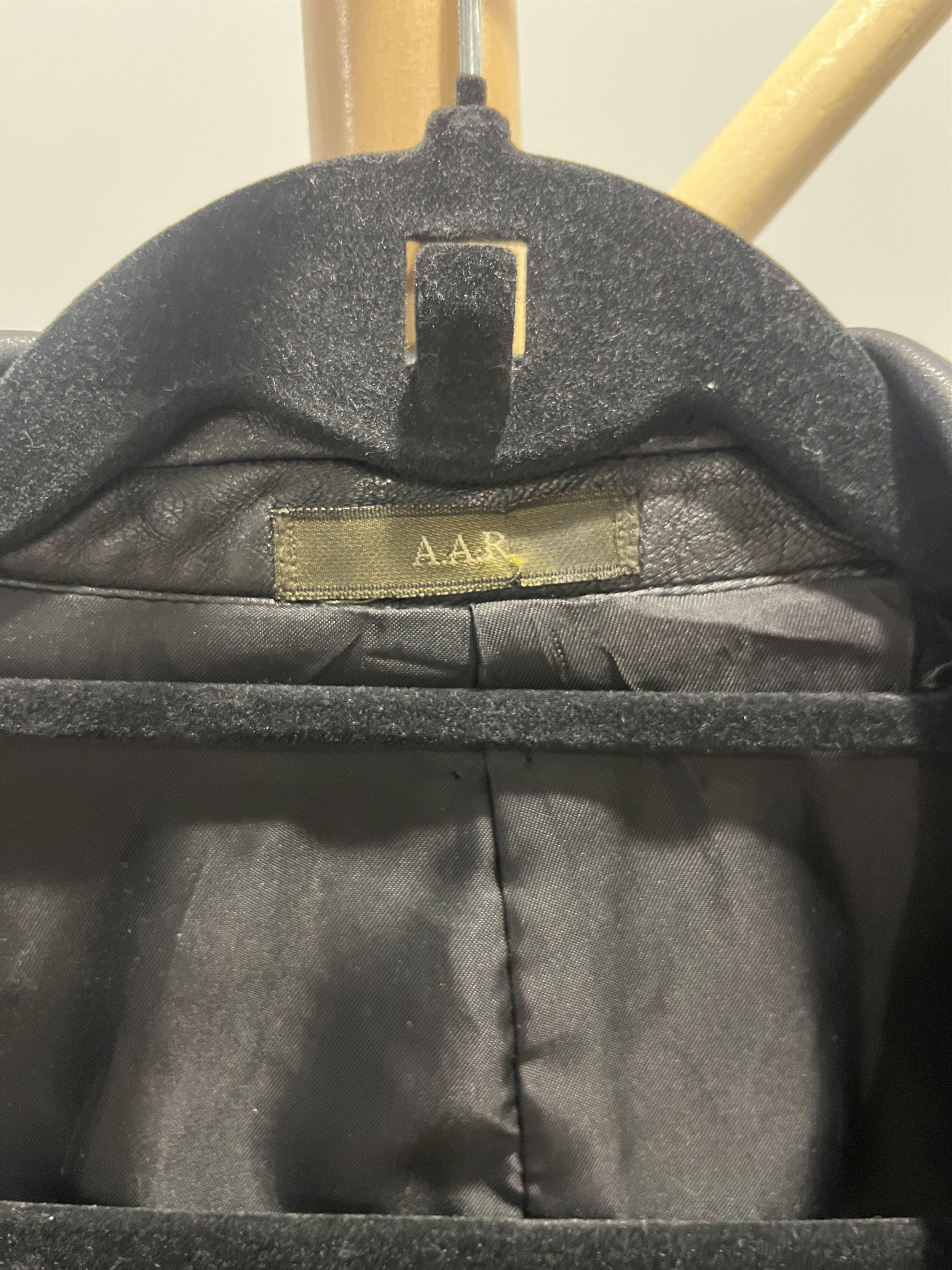 Yohji Yamamoto AAR Yohji Design Studio Sheepskin Leather Blazer Jacket Size US L / EU 52-54 / 3 - 4 Thumbnail