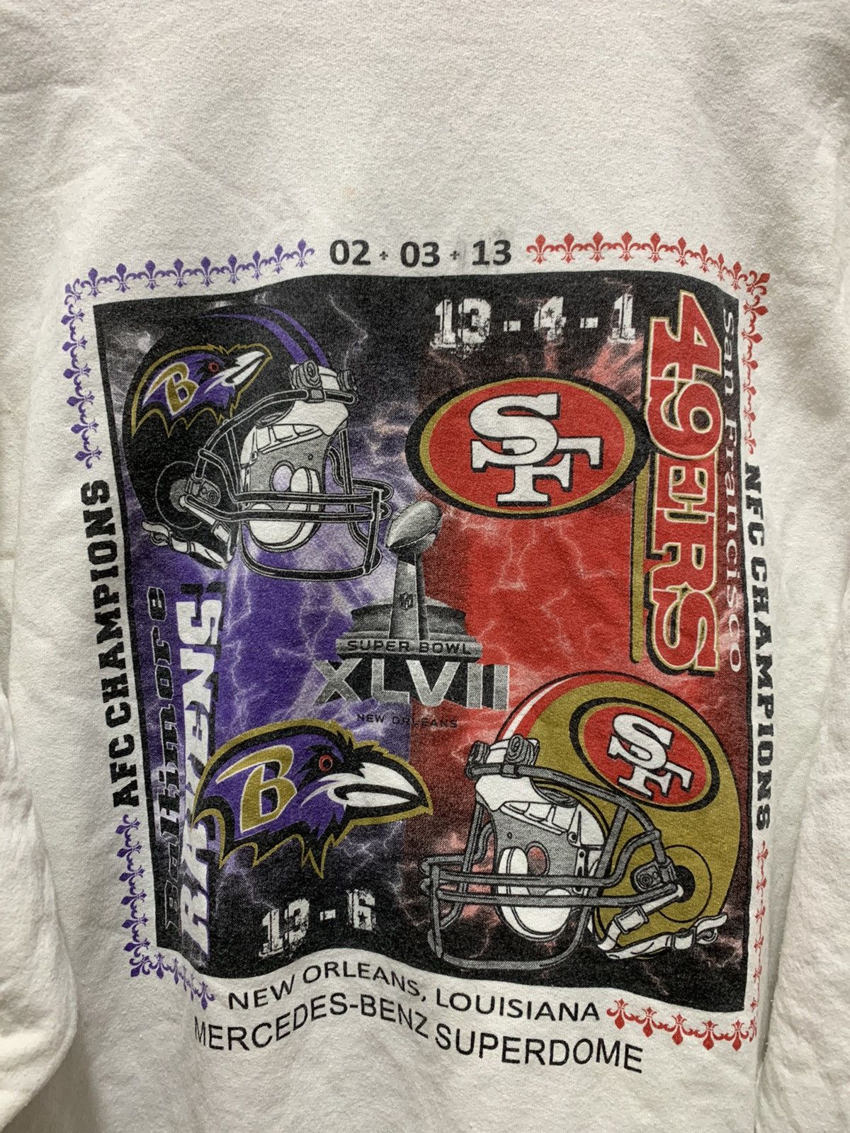 NFL 🔥🔥🔥Vintage Y2K NFL Superbowl Seeatshirt Size US XL / EU 56 / 4 - 8 Thumbnail