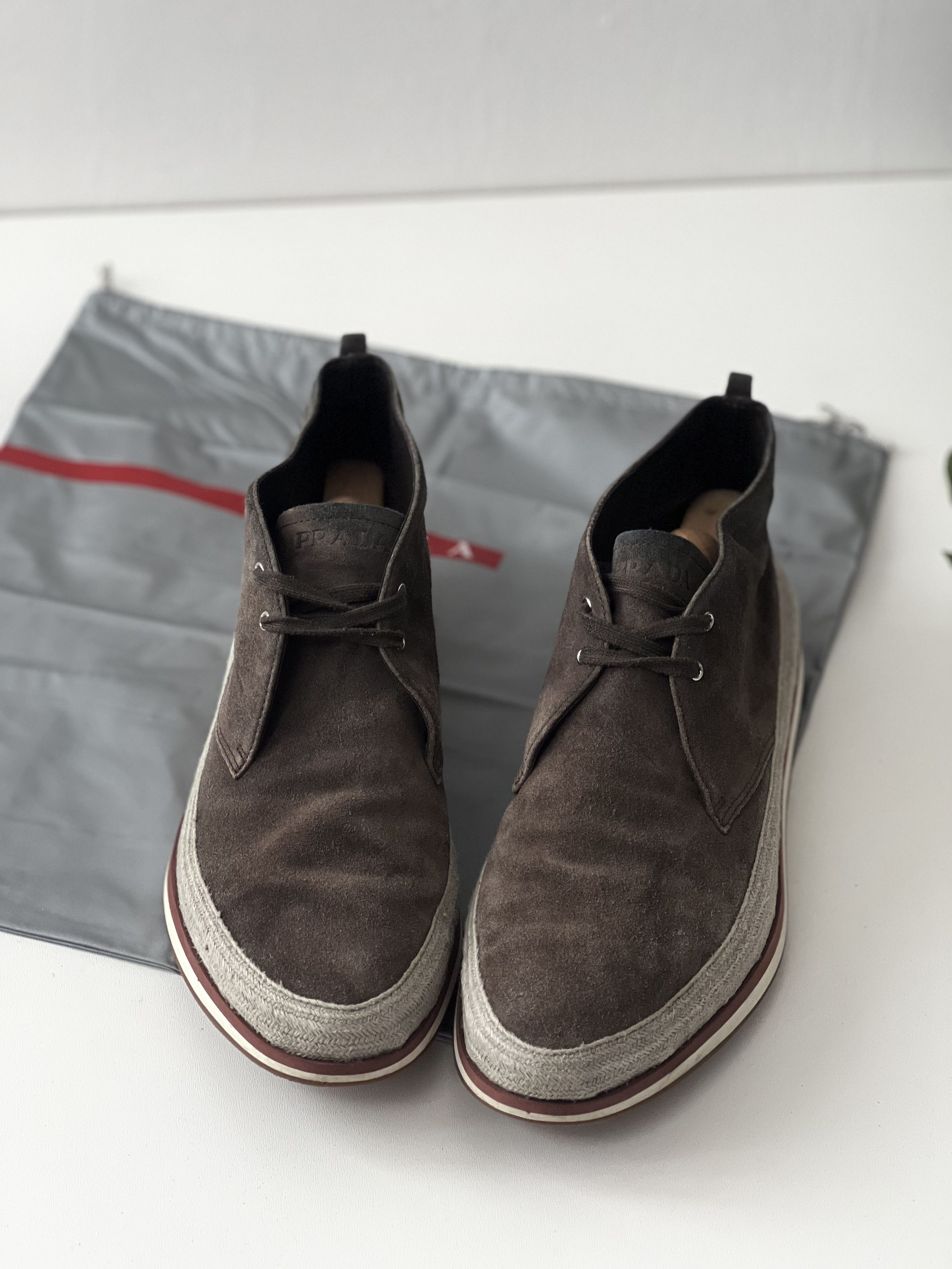 Prada PRADA suede boots Size US 10.5 / EU 43-44 - 4 Thumbnail