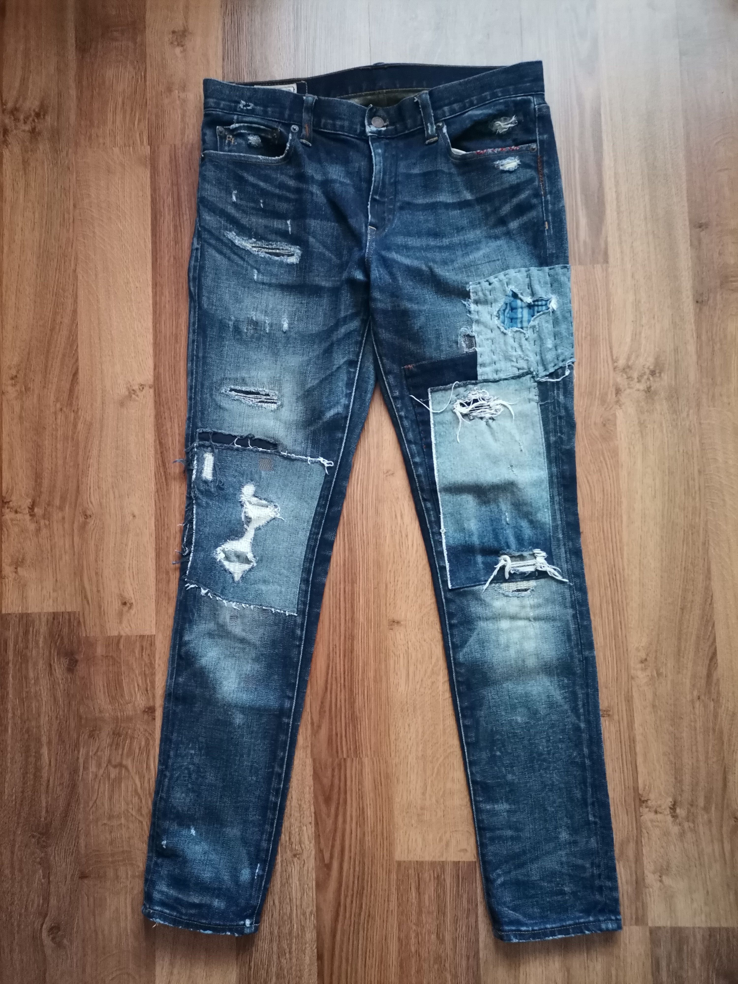 Ralph lauren ripped jeans on sale