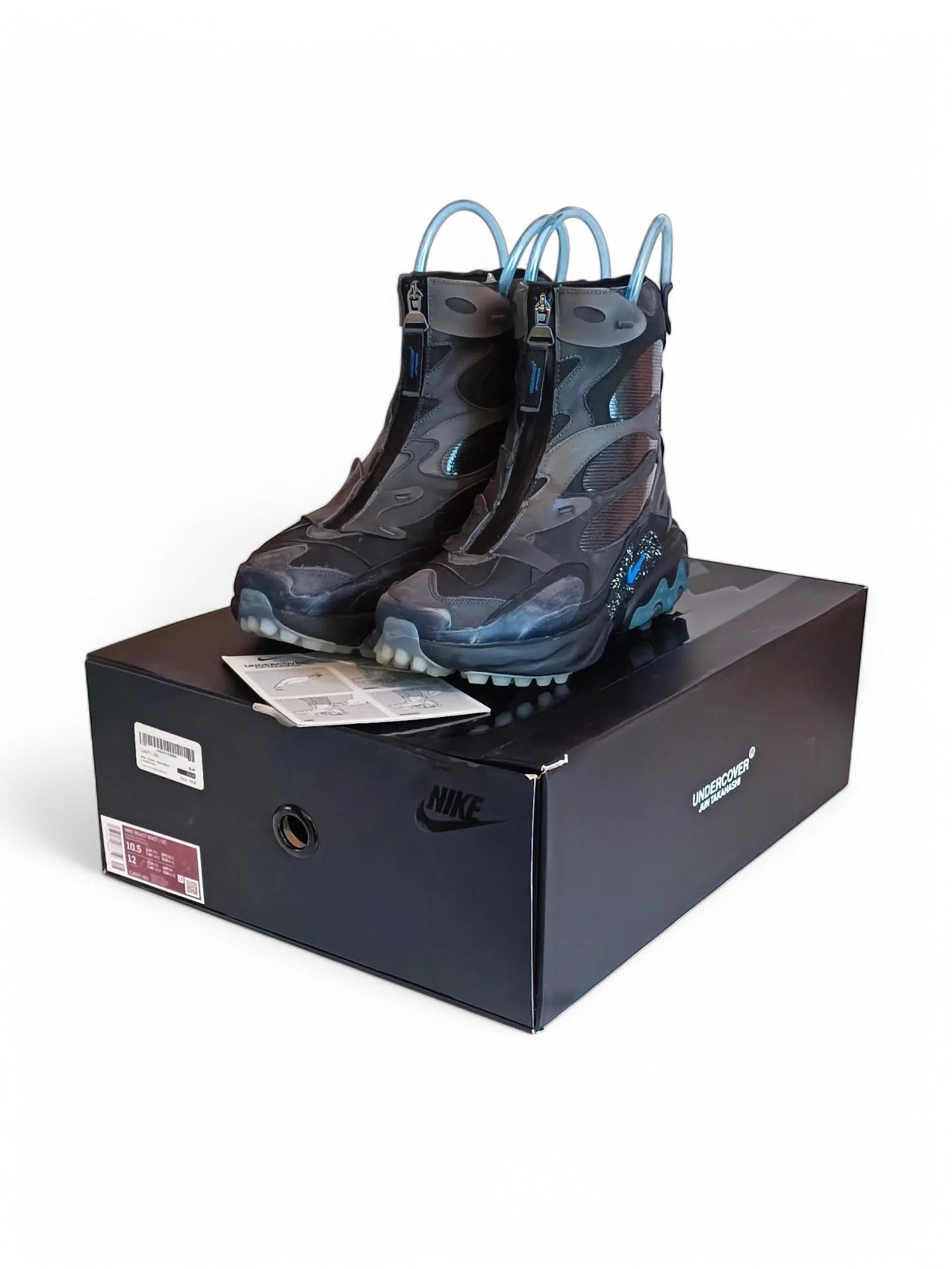 Jun Takahashi × Nike Nike React Boot 'Black Blue Nebula' Fall/Winter 2019/20 Size US 10.5 / EU 43-44 - 3 Thumbnail