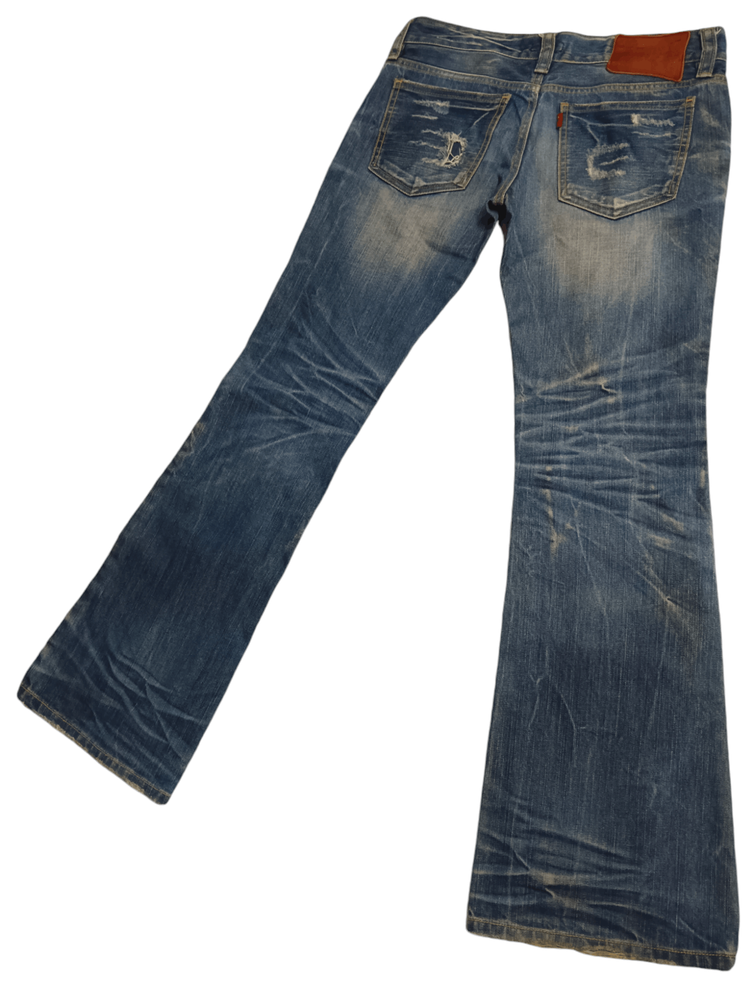 Japanese Brand 💥MARAXIA💥 Mudmax Super Flare Denim Size US 32 / EU 48 - 3 Thumbnail