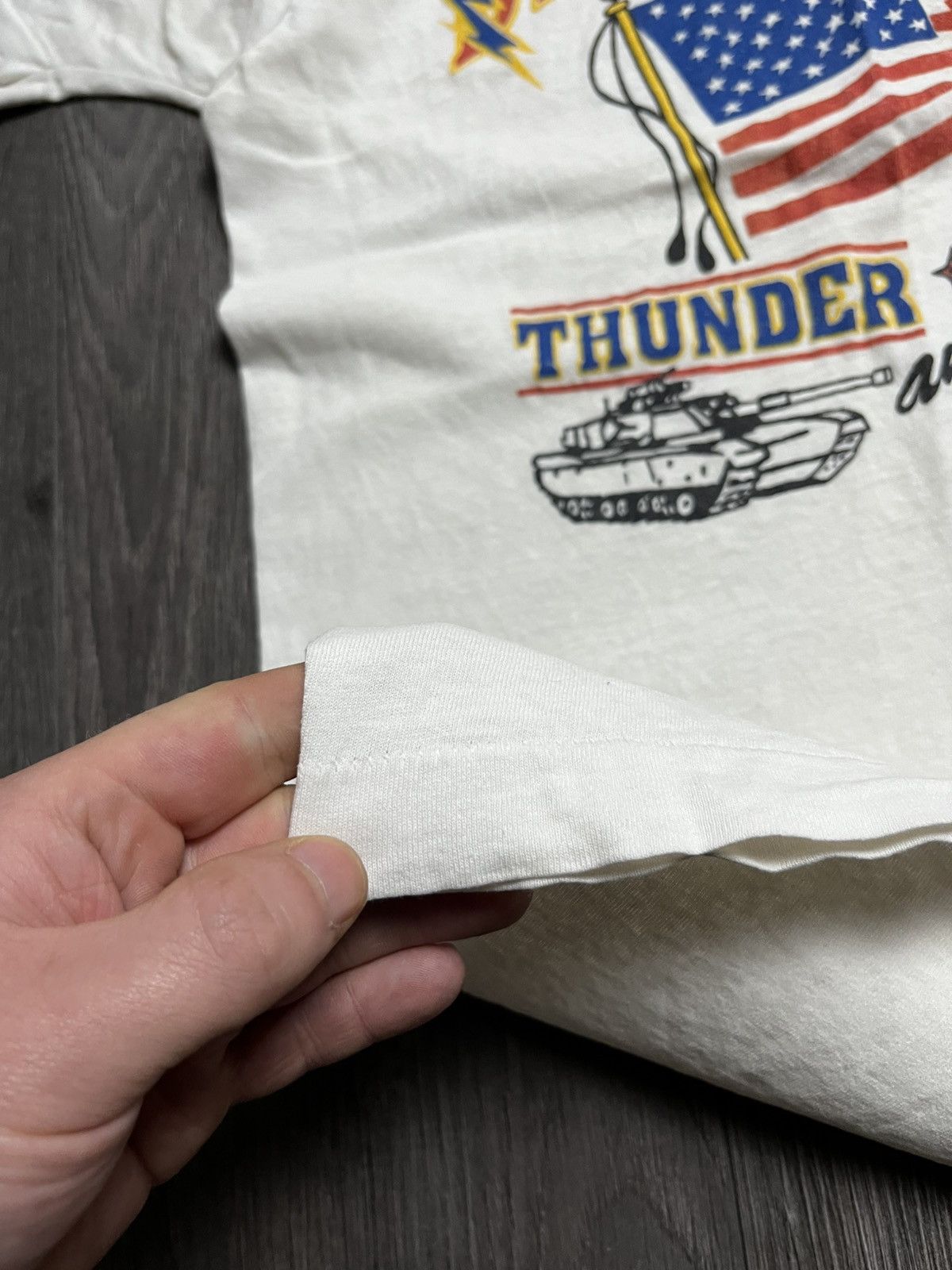 Vintage Vintage 1991 Operation Desert Storm T-Shirt Single Stitch Size US M / EU 48-50 / 2 - 7 Thumbnail