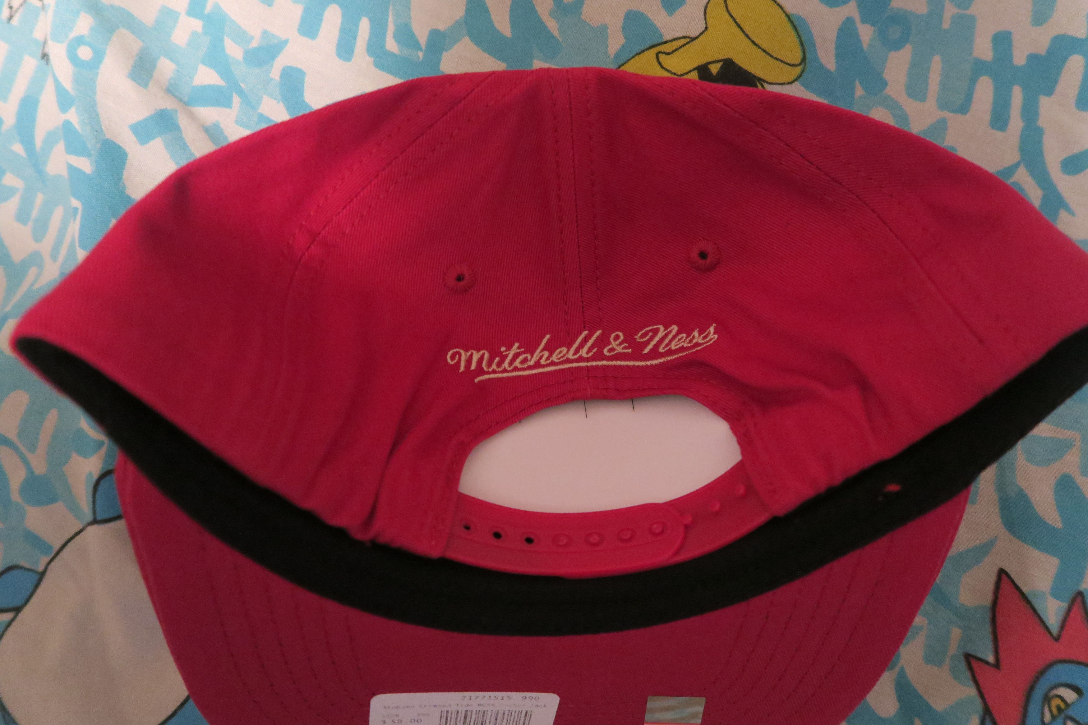 Mitchell & Ness × NCAA × Travis Scott Cactus Jack Mitchell & Ness Alabama Crimson Tide Snapback Size ONE SIZE - 4 Thumbnail