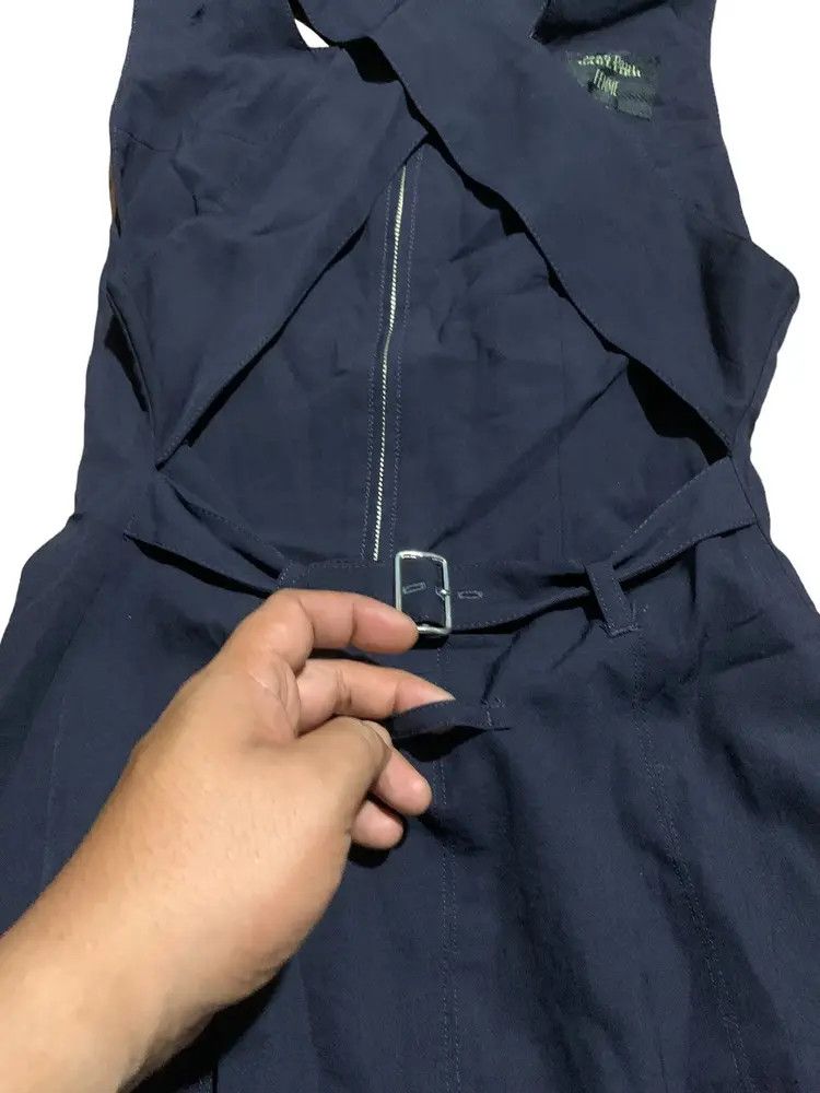 Jean Paul Gaultier Jean Paul Gaultier buckle back jumpsuit wool dress Size S / US 4 / IT 40 - 3 Thumbnail