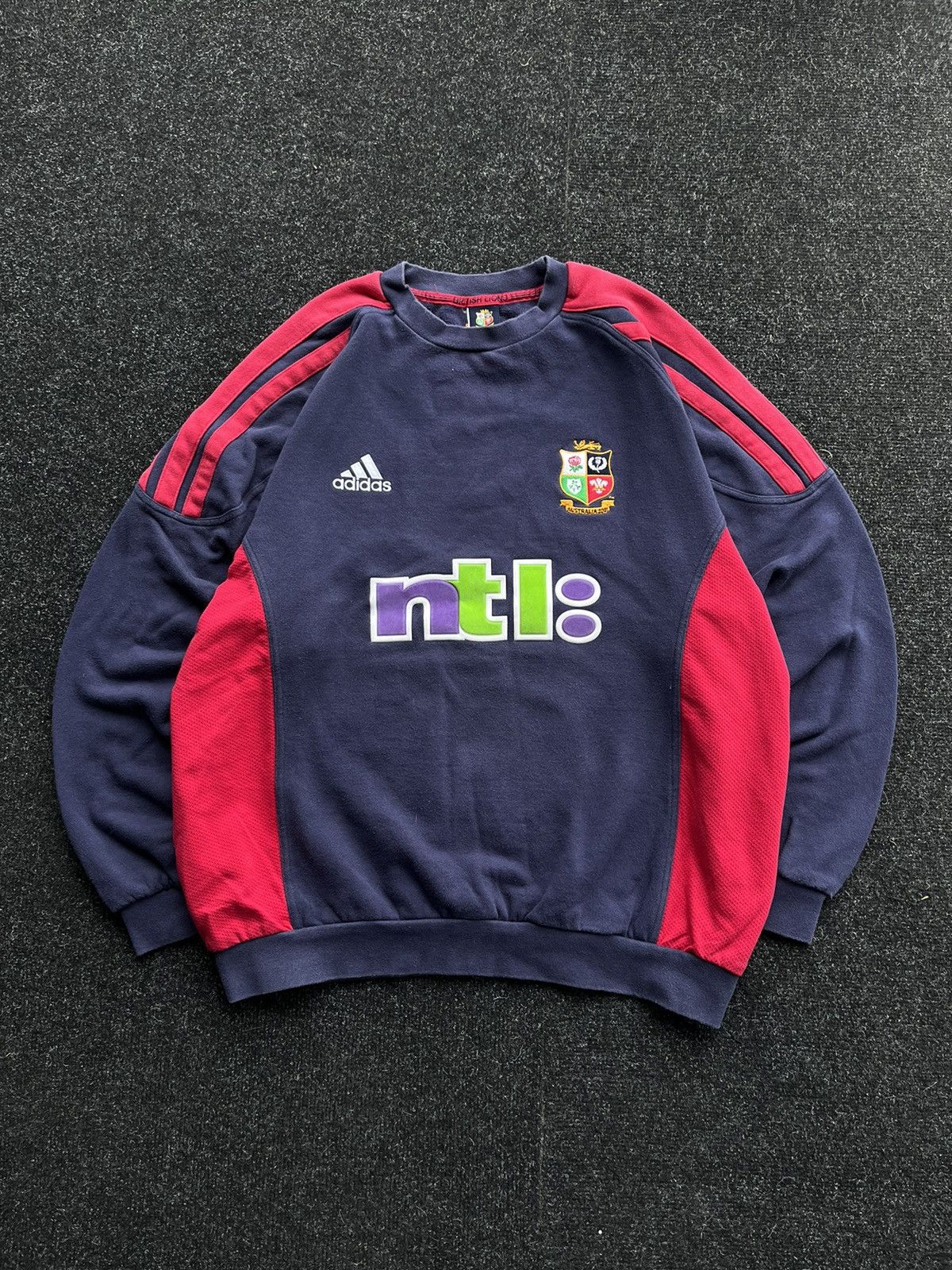 Adidas Streetwear Vintage Vintage Adidas Australia rugby Blokecore 90s Sweatshirt Grailed