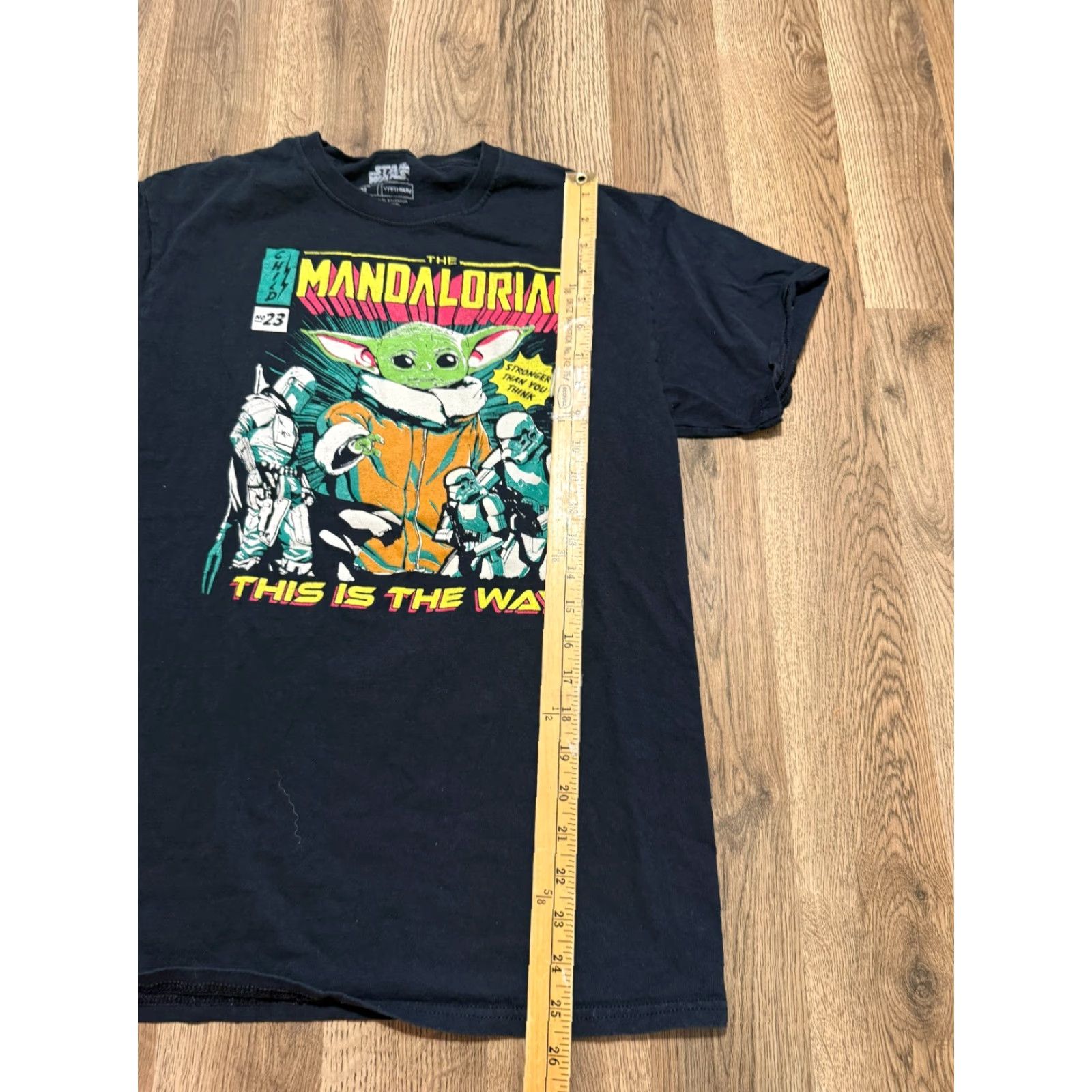 Star Wars Star Wars Shirt Men's Medium Black MANDALORIAN This is the Way Graphic T-Shirt Size US M / EU 48-50 / 2 - 7 Thumbnail