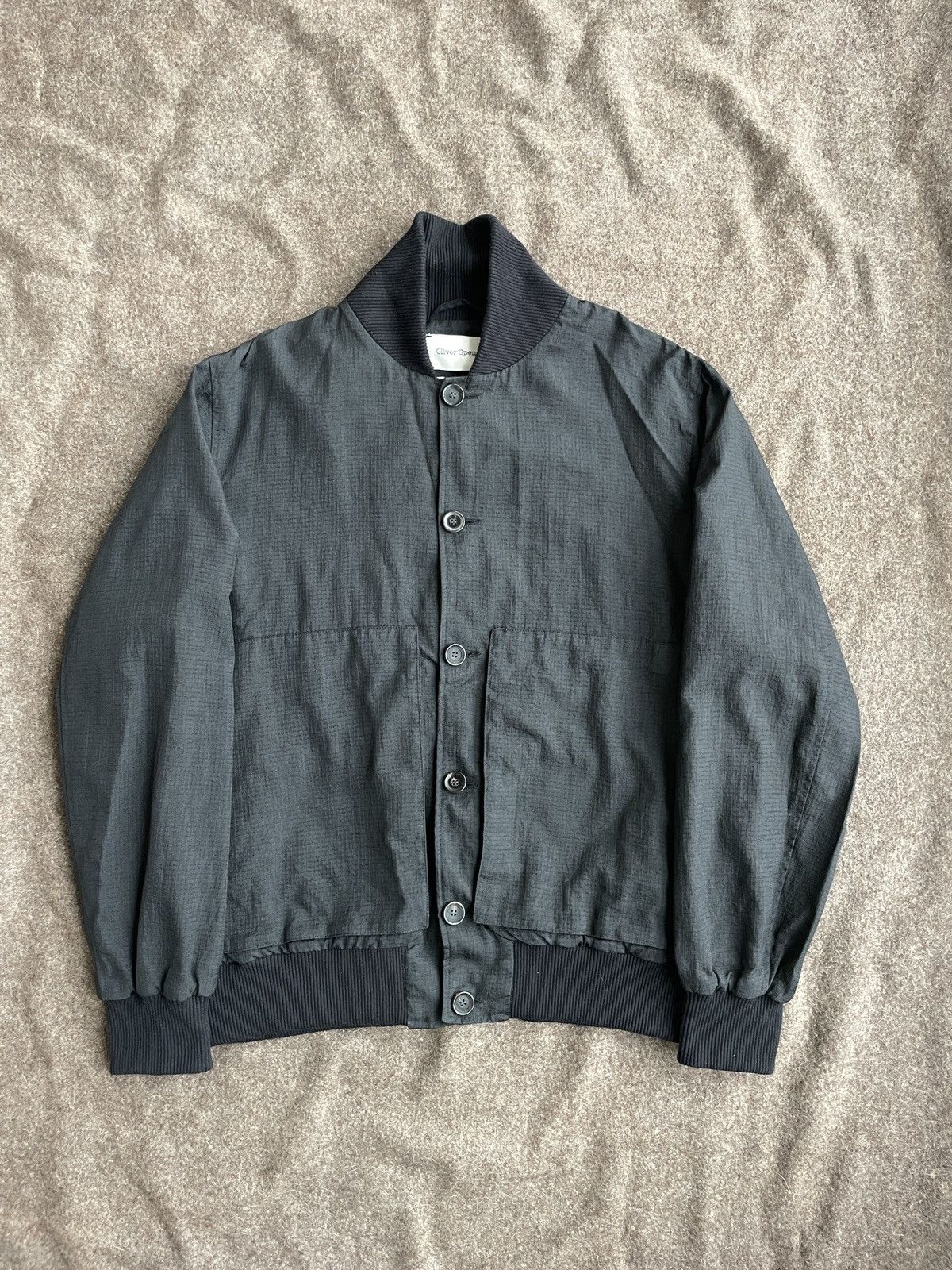 Oliver Spencer Oliver Spencer Bomber Jacket Size US L / EU 52-54 / 3 - 1 Thumbnail