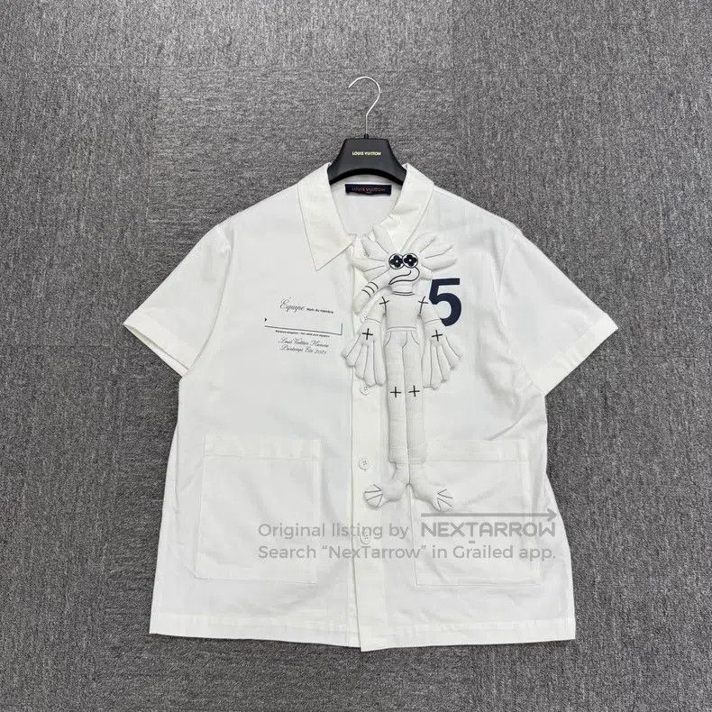 Louis Vuitton Louis Vuitton Doll short sleeve shirt Size US S / EU 44-46 / 1 - 1 Thumbnail