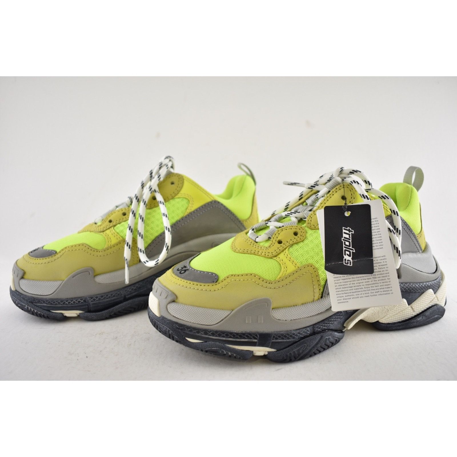 Balenciaga Triple S Sneaker Women's Speed Flat Trainer 36 Size US 6 / IT 36 - 10 Thumbnail