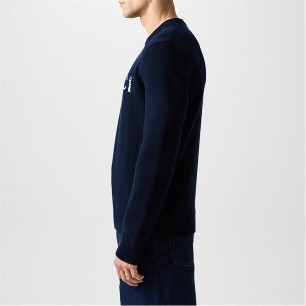 Gucci GUCCI Intarsia Logo Jumper Size US L / EU 52-54 / 3 - 3 Thumbnail