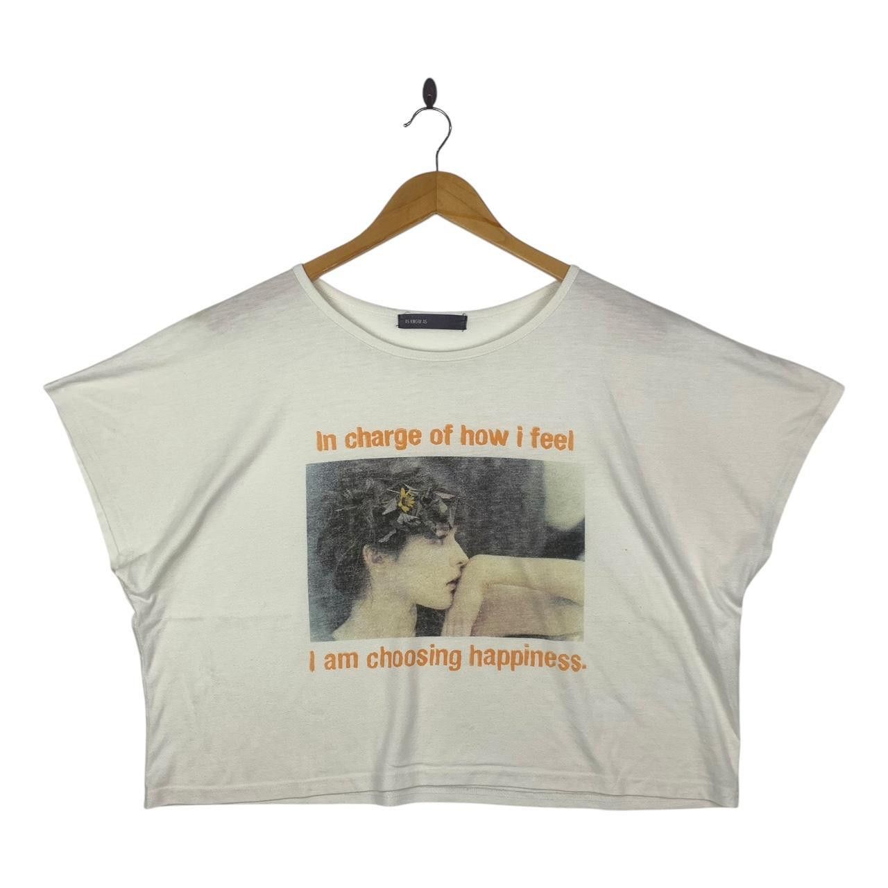 Other AS KNOW AS Special Project Choose Happiness Cropped Top Size XL / US 12-14 / IT 48-50 - 1 Thumbnail