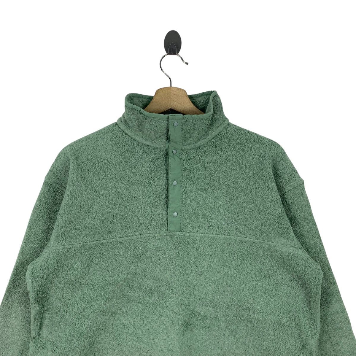 L.L. Bean × Vintage Vintage L.L.BEAN Sportswear Half Button Sweatshirt Pullover Size US L / EU 52-54 / 3 - 3 Thumbnail