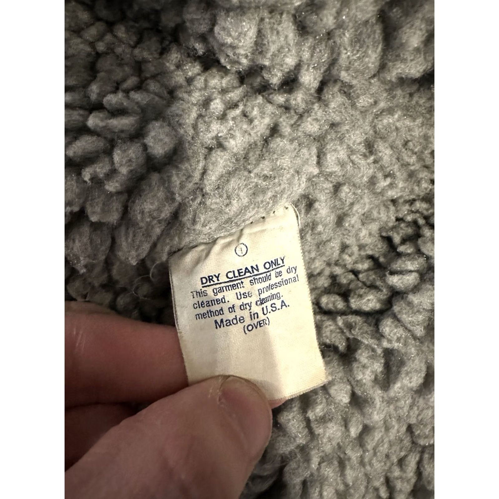 Vintage VINTAGE Lakeshire Wool Jacket Sherpa Lined Women’s Large Full Zip Unisex Adults L Black 80s Basic Jacket Mens Womens Size L / US 10 / IT 46 - 6 Thumbnail