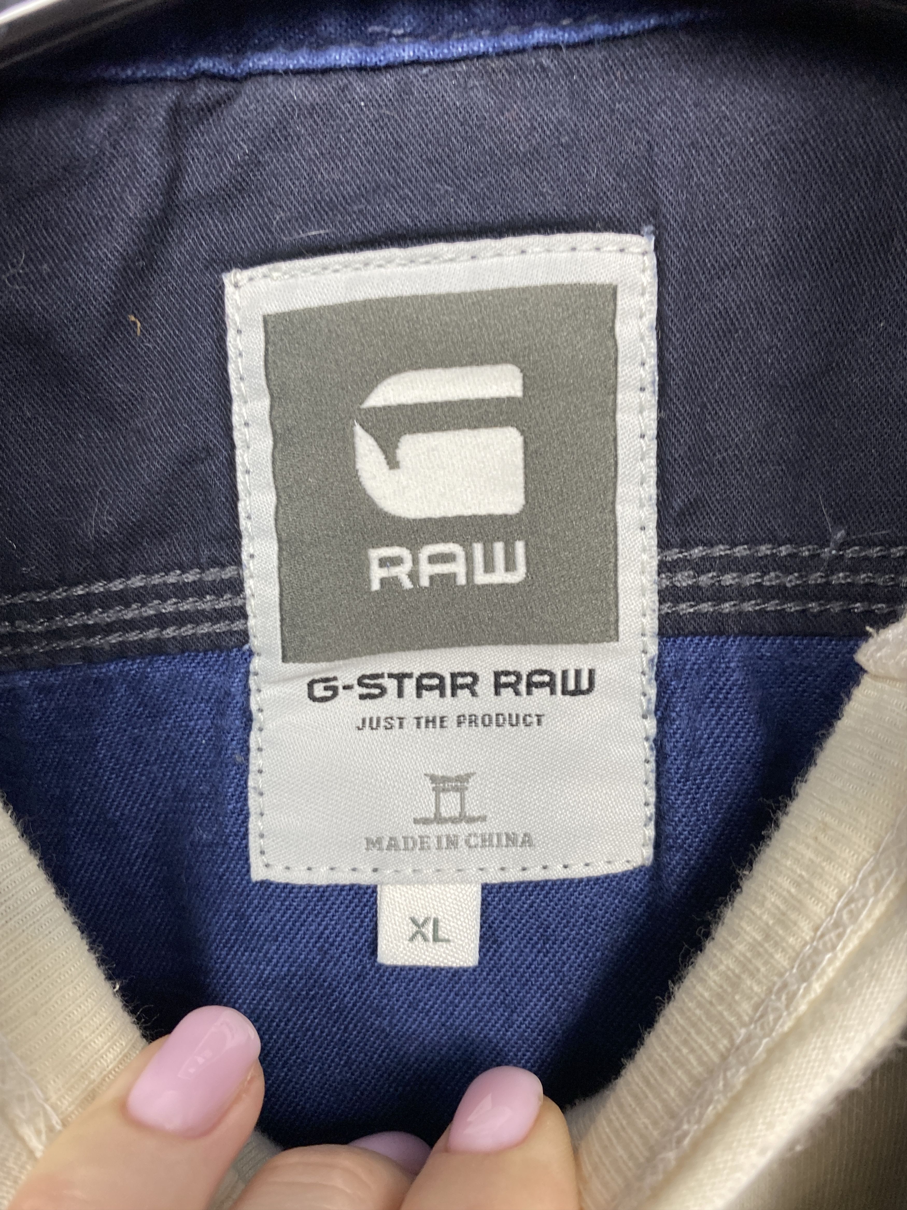 G-Star G Star Raw Vintage Mens Denim Short Sleeve Shirt Size US XL / EU 56 / 4 - 5 Thumbnail