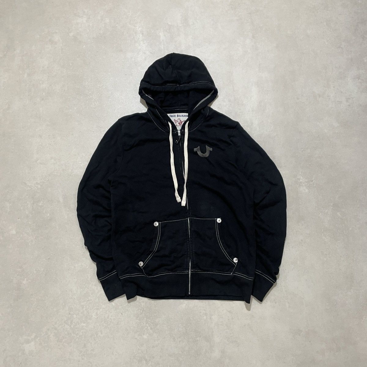 True religion Logo hoodie