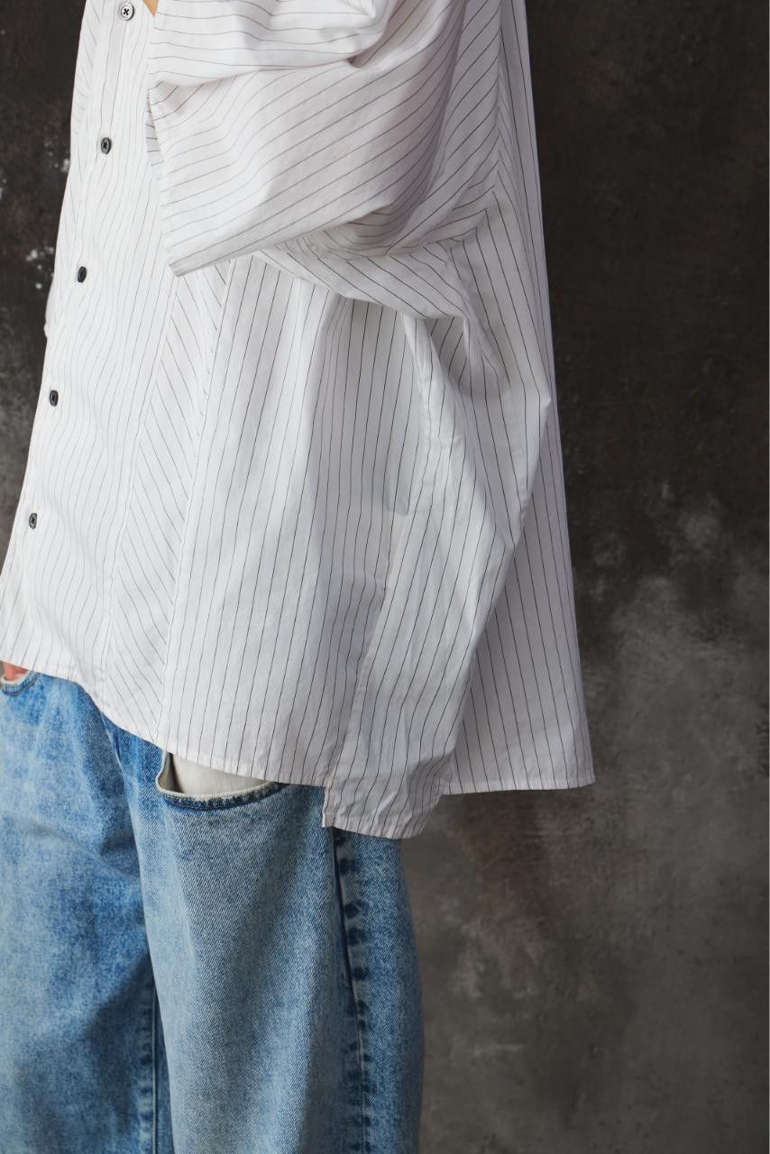 my beautiful landlet My Beautiful Landlet POPLIN STRIPED SLEEVE SHIRT Size US S / EU 44-46 / 1 - 6 Thumbnail