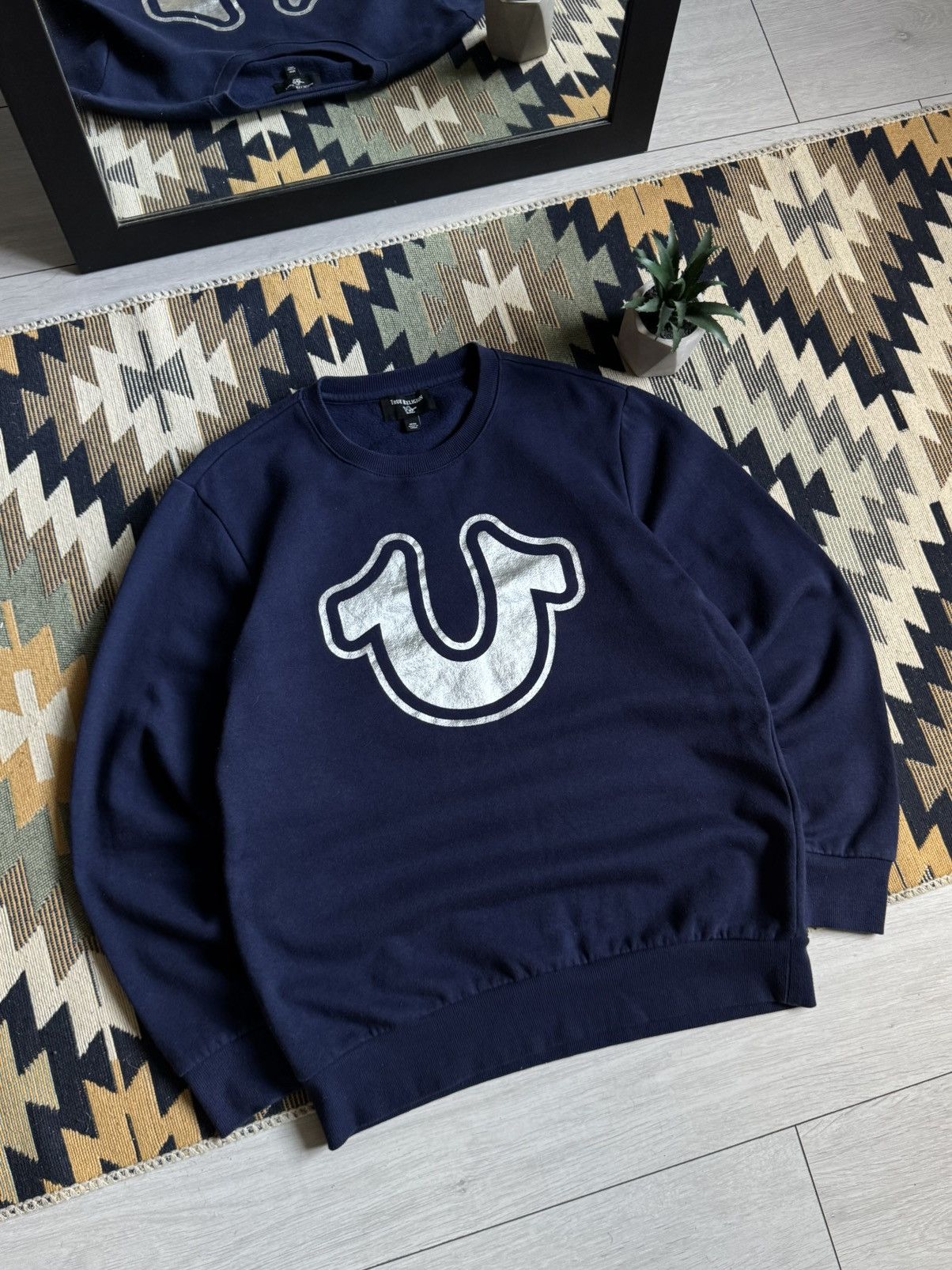 True Religion True Religion Big Logo Y2K Sweatshirt Size US M / EU 48-50 / 2 - 2 Thumbnail