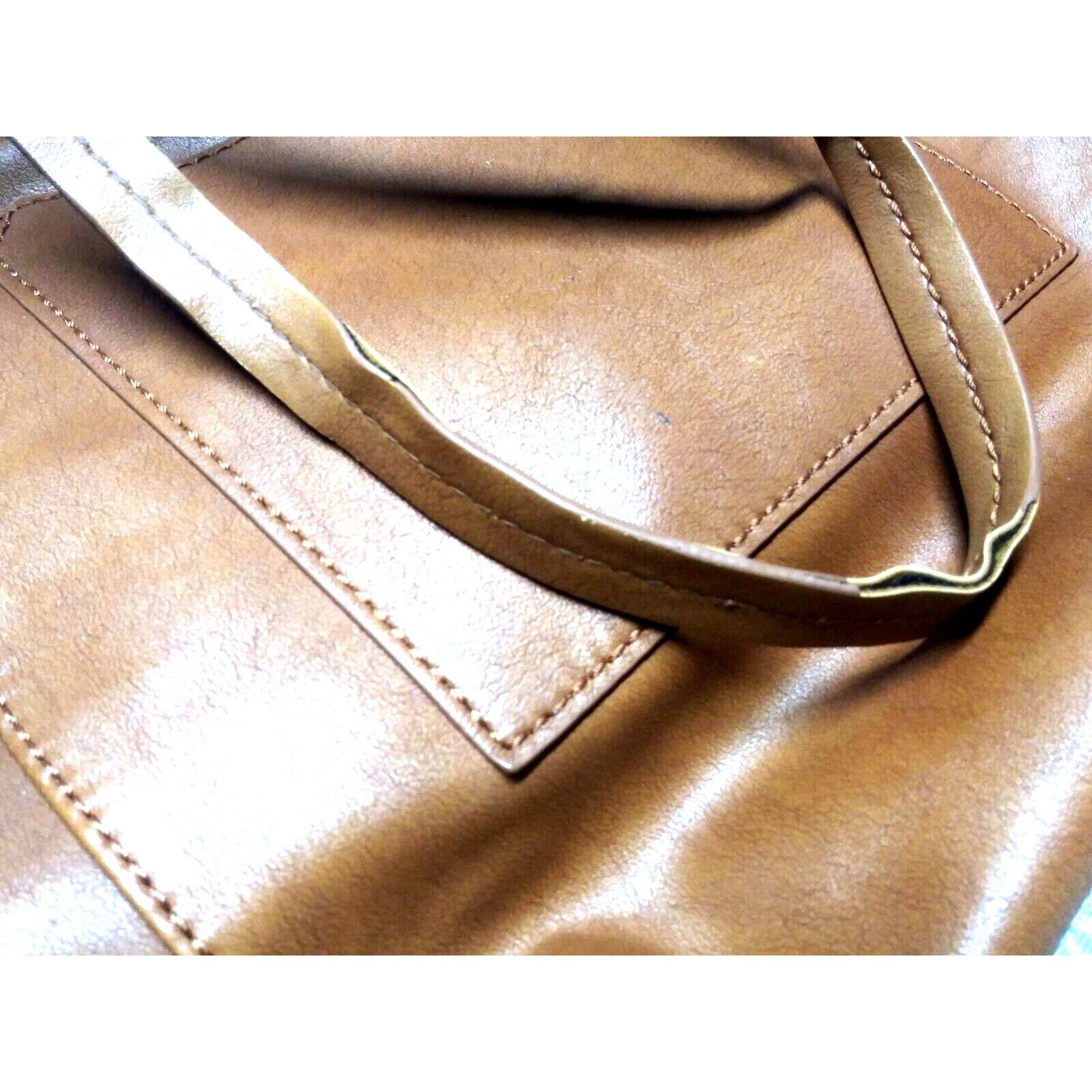 Designer Universal Thread Women's Shoulder Bag Tote Bag Purse brown v Size ONE SIZE - 10 Thumbnail
