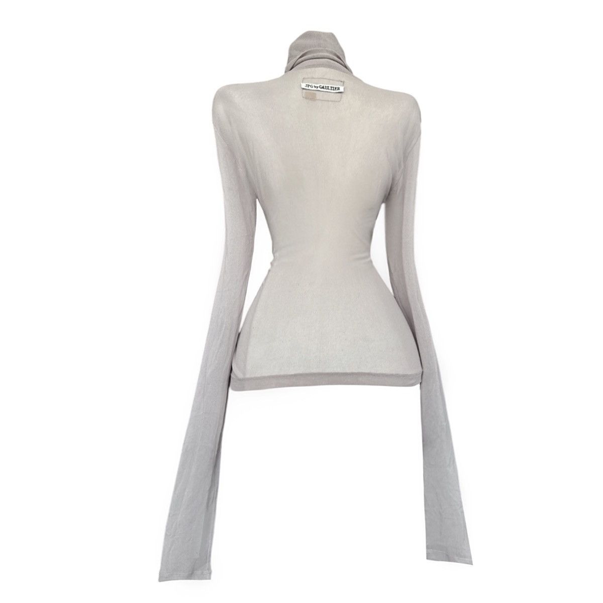 Jean Paul Gaultier Rare Jean Paul Gaultier archive mesh Victorian style blouse Size S / US 4 / IT 40 - 2 Thumbnail