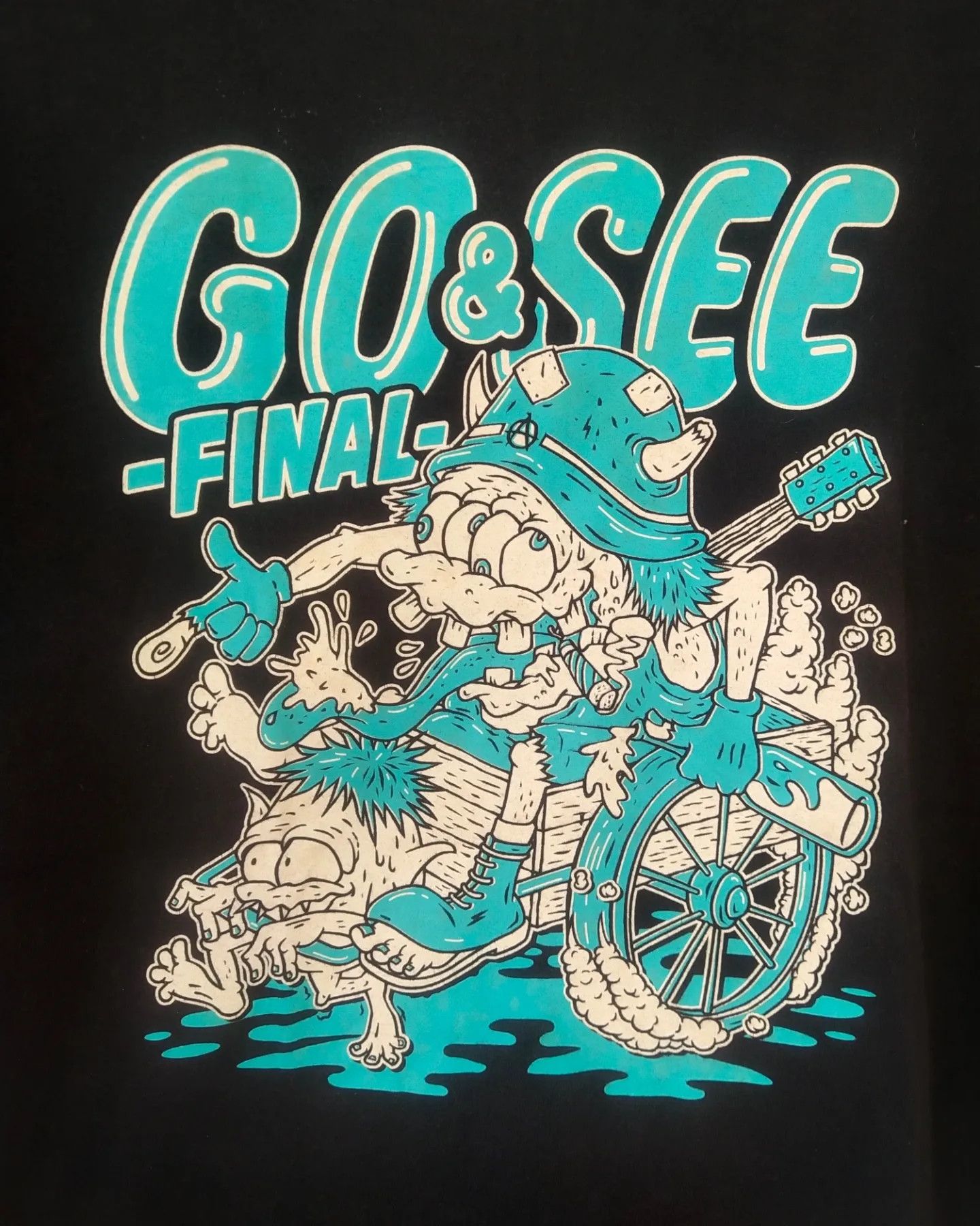 Band Tees Go&See Final Concert Including Dustbox Event Band Tee Size US M / EU 48-50 / 2 - 2 Thumbnail