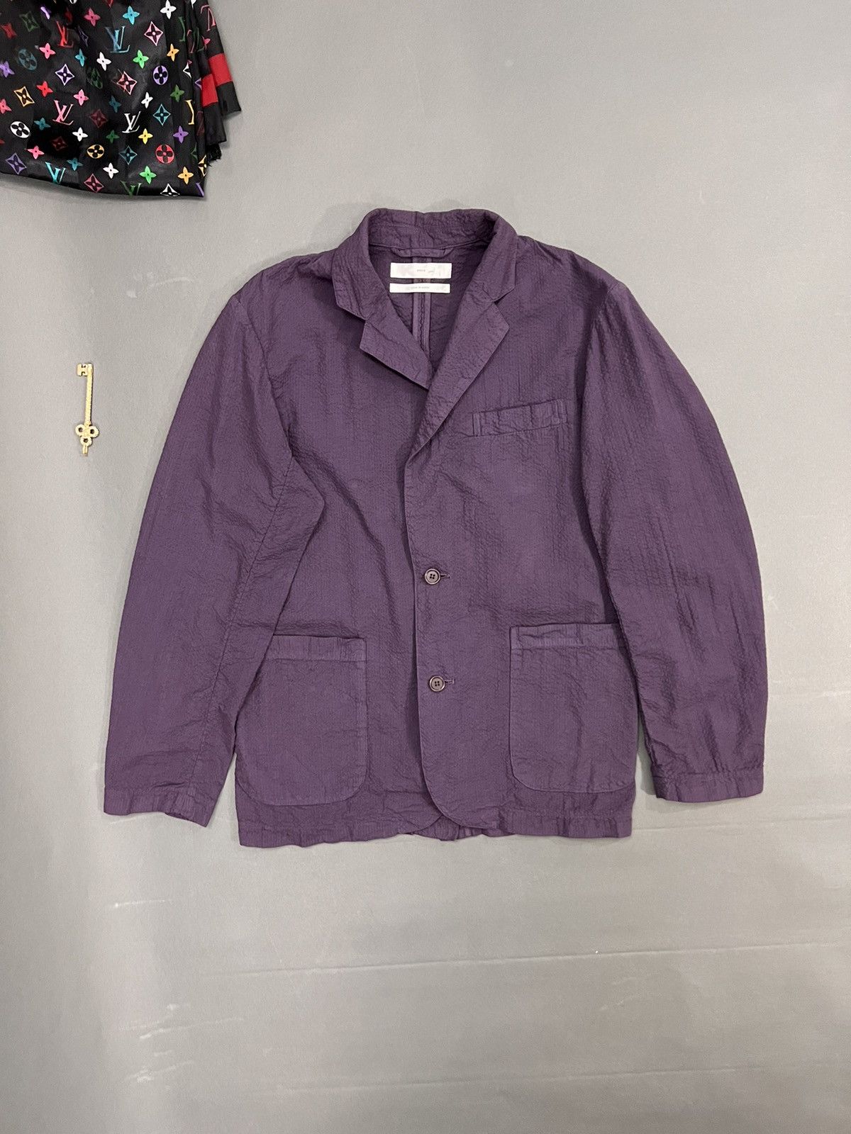 Japanese Brand SMOCK BLAZER JACKET MADE IN JAPAN 🍇 Grailed