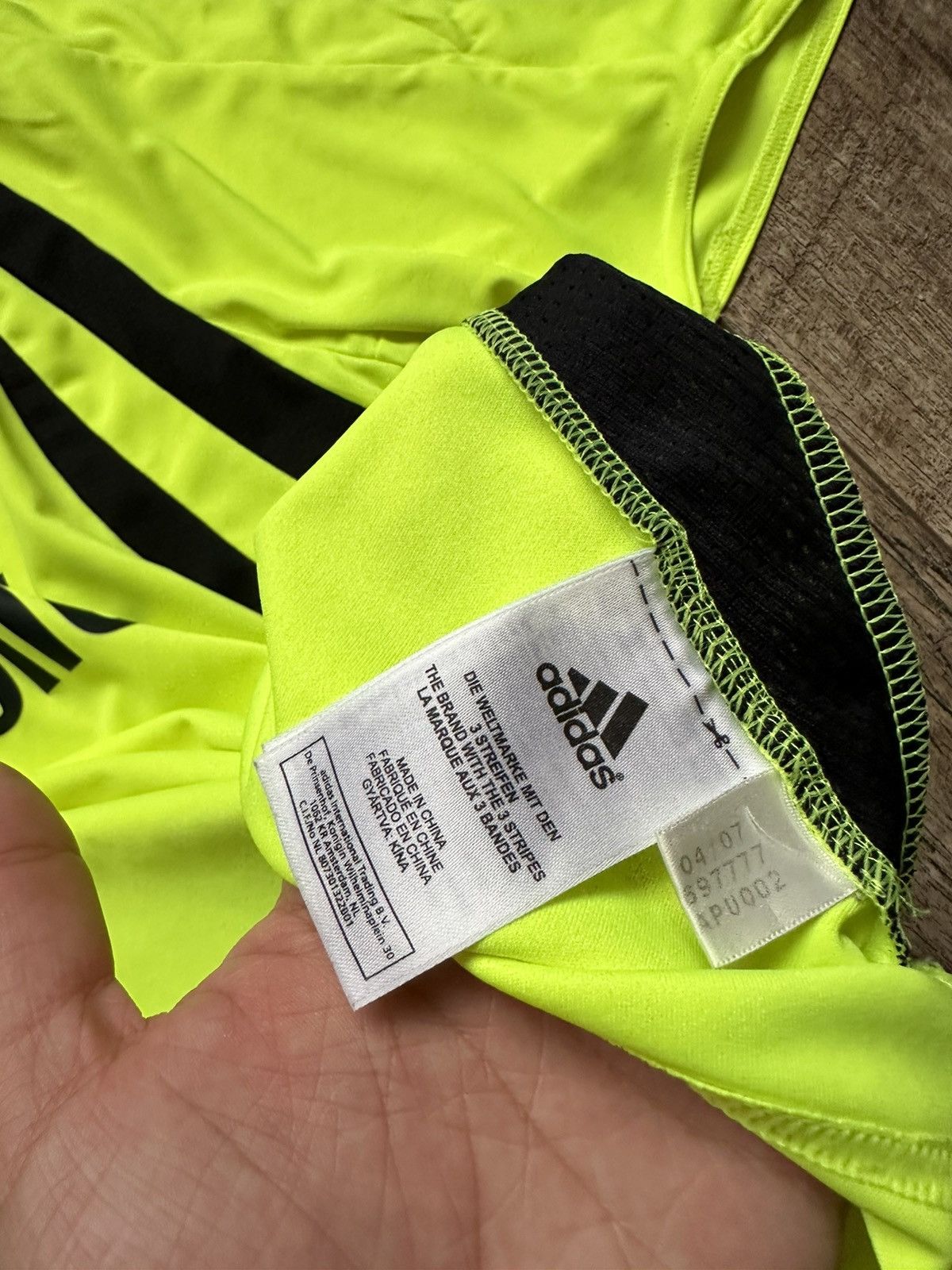 Adidas 2007/08 Adidas Chelsea FC Third Kit Football Jersey Size US L / EU 52-54 / 3 - 14 Thumbnail