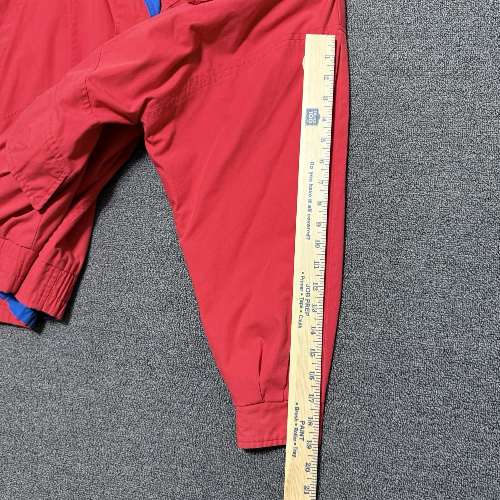 Other Vintage Women’s L Current Seen Brick Red FullZip Windbreaker Size L / US 10 / IT 46 - 7 Thumbnail