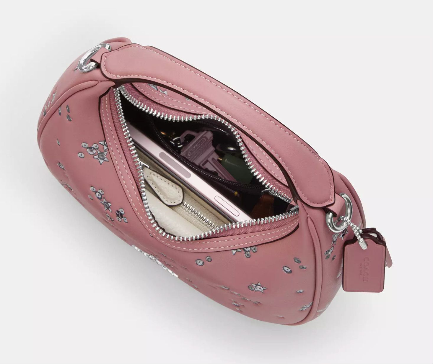 Coach Carmen Mini Crossbody Bag With Star Print CCE63 Size ONE SIZE - 10 Thumbnail