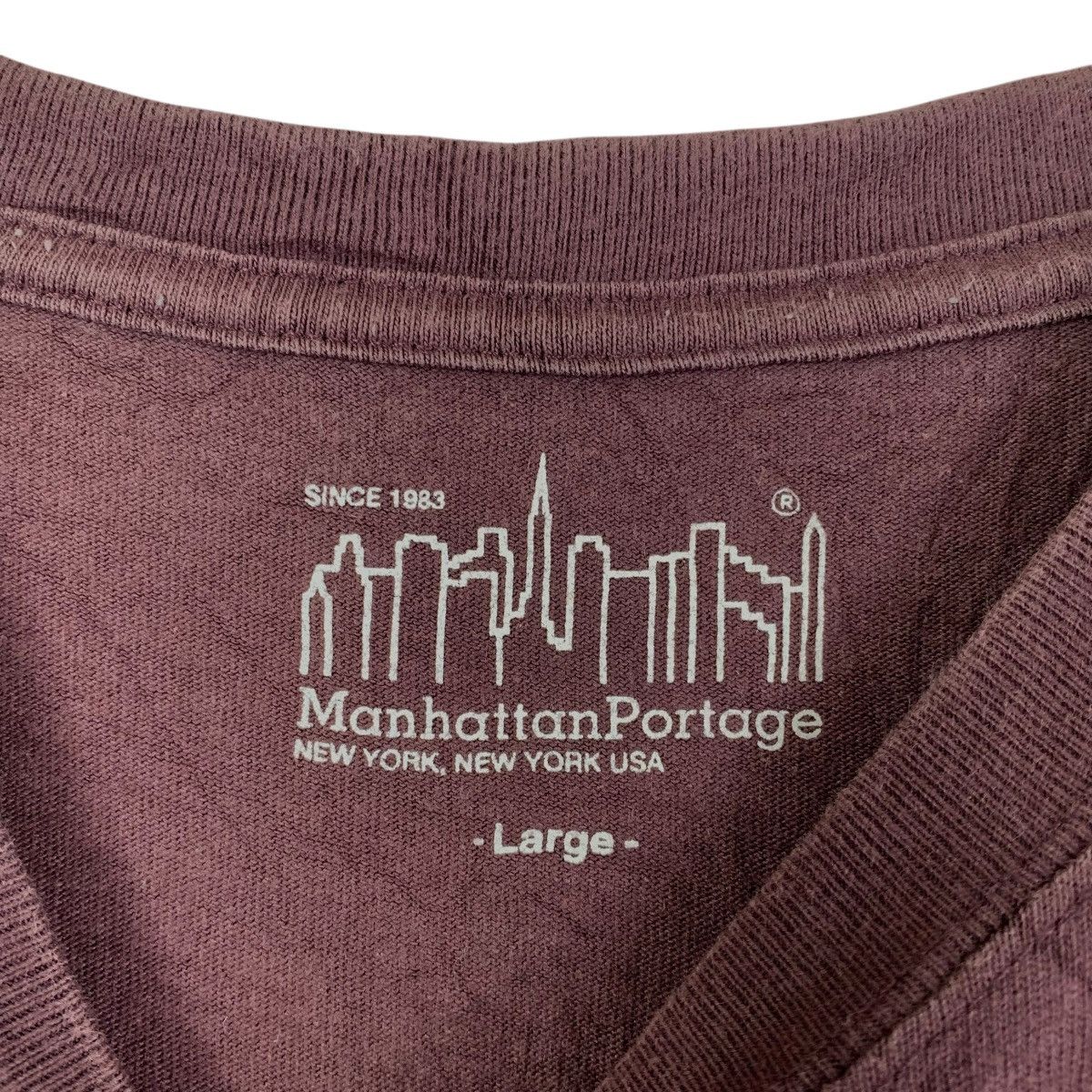 Manhattan Portage Manhattan Portage NYC Print Tee Streetwear Large Size US L / EU 52-54 / 3 - 3 Thumbnail