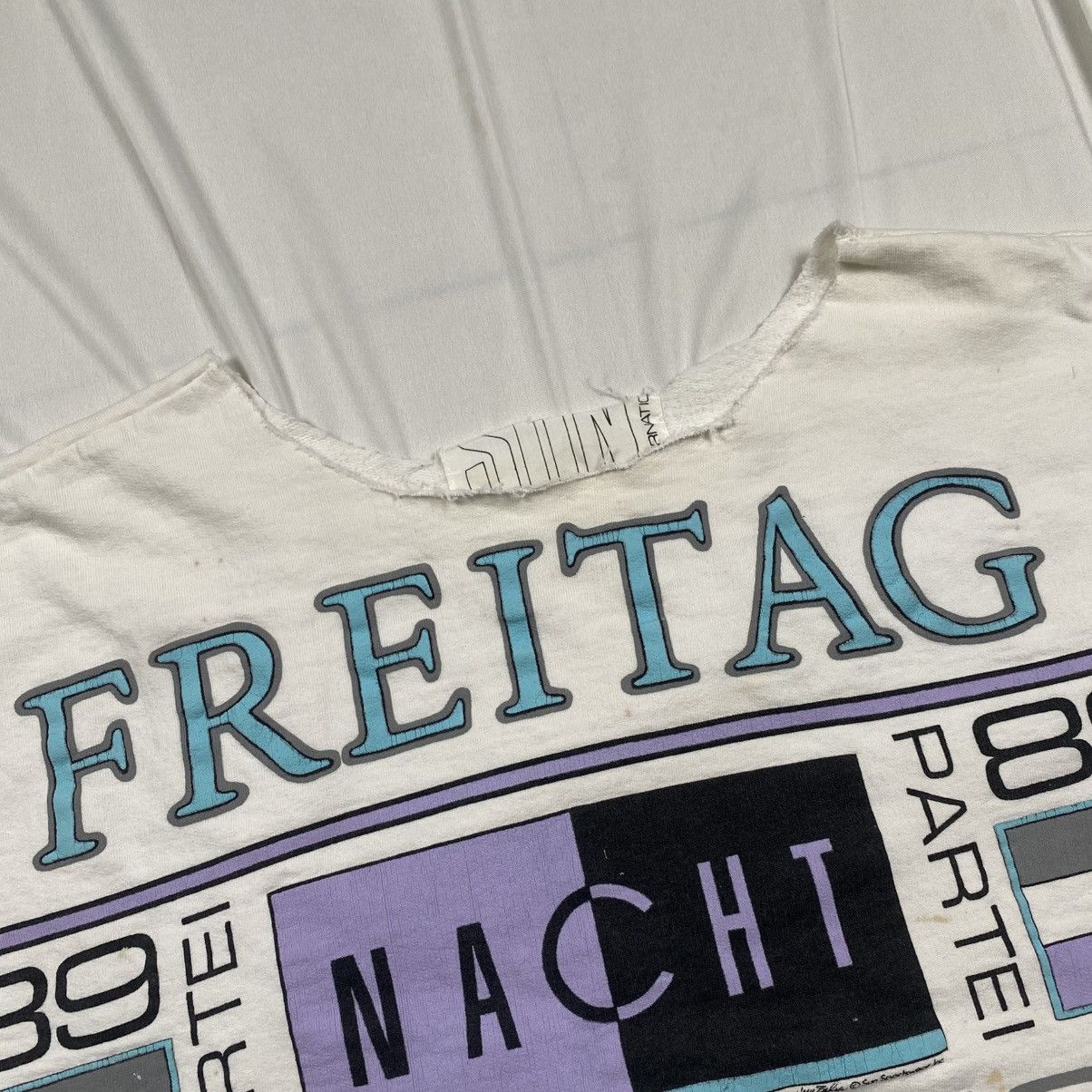 Freitag Grail 1989 Freitag Germany Distressed Crewneck Size US L / EU 52-54 / 3 - 7 Thumbnail