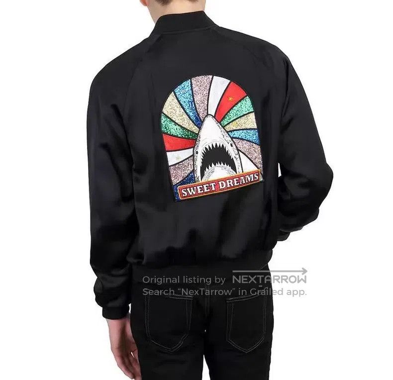 Saint Laurent Paris Saint Laurent Paris Shark Jacket Size XXS / US 00 / IT 34 - 7 Thumbnail