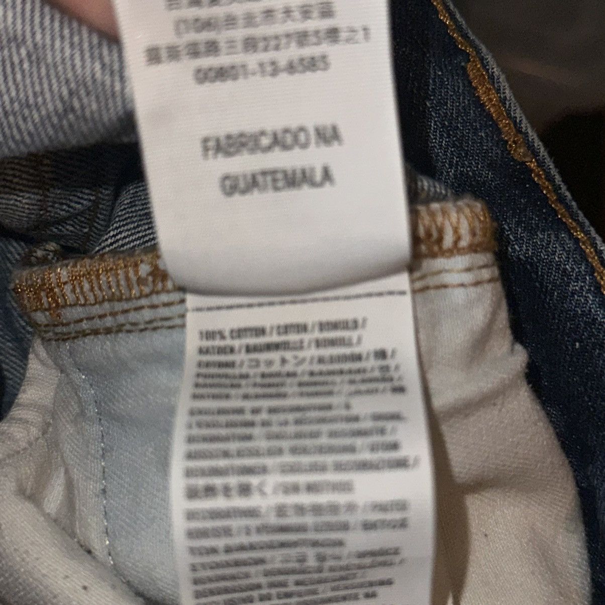 Abercrombie & Fitch Abercrombie Slim Straight distressed jeans Size US 31 - 6 Thumbnail