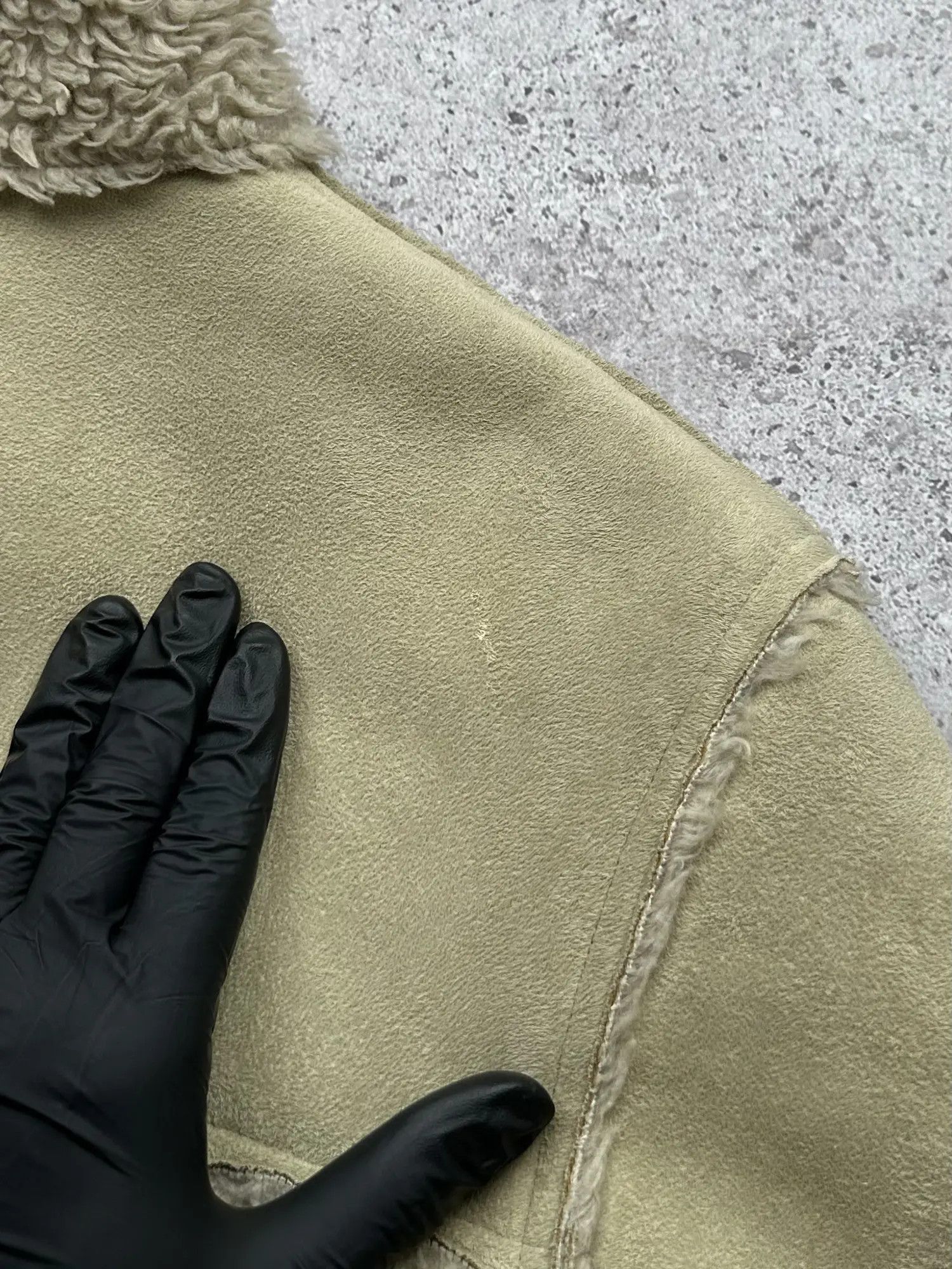 Japanese Brand Vintage Faux Sheepskin Coat C473(V41) Size US S / EU 44-46 / 1 - 14 Thumbnail