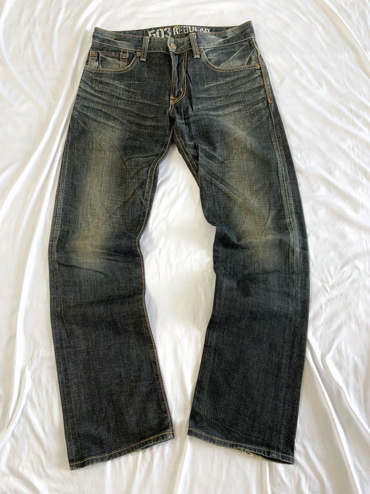 Edwin edwin dirty faded jeans pant Size US 32 / EU 48 - 2 Thumbnail