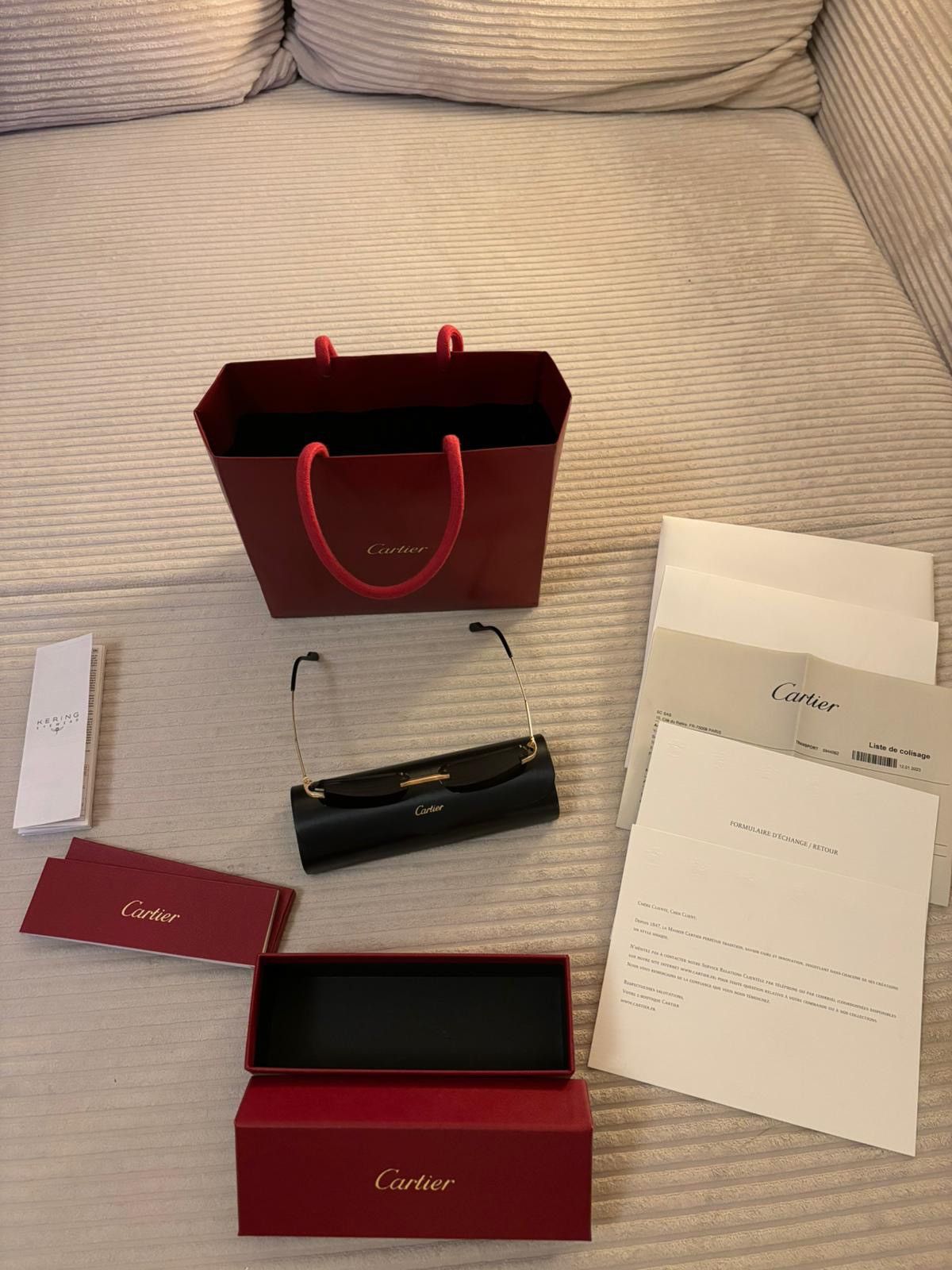 Cartier Authentic Cartier G48 G26 FT rimless sunglasses Size ONE SIZE - 11 Thumbnail