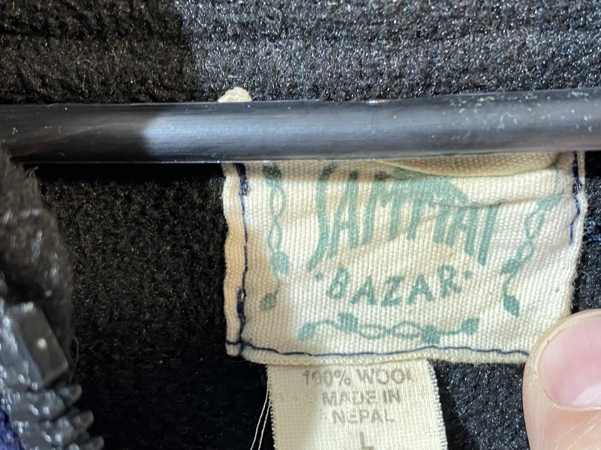 Designer × Vintage Vintage Wool vest made in Nepal women’s size L Size L / US 10 / IT 46 - 4 Thumbnail