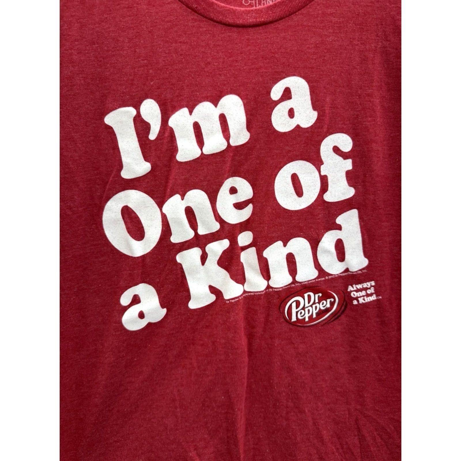 Vintage TNT Womens T-Shirt XL Red Dr. Pepper One of a Kind Short Sleeve Graphic 90s City College Mens Women Boys Girls Size XL / US 12-14 / IT 48-50 - 3 Thumbnail