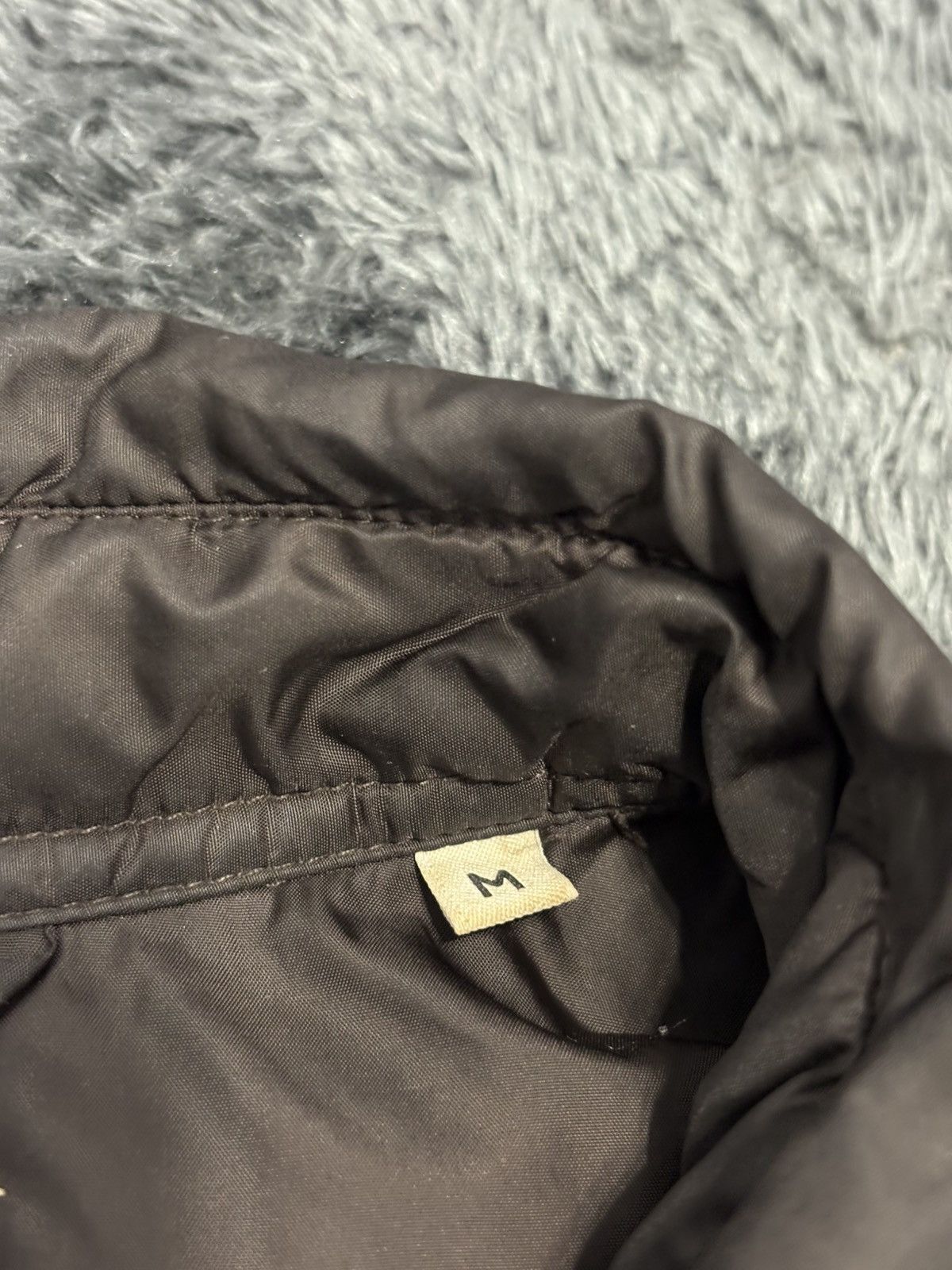 Aspesi Brown Nylon Aspesi Button Up Shirt Jacket Thermore Size US M / EU 48-50 / 2 - 6 Thumbnail