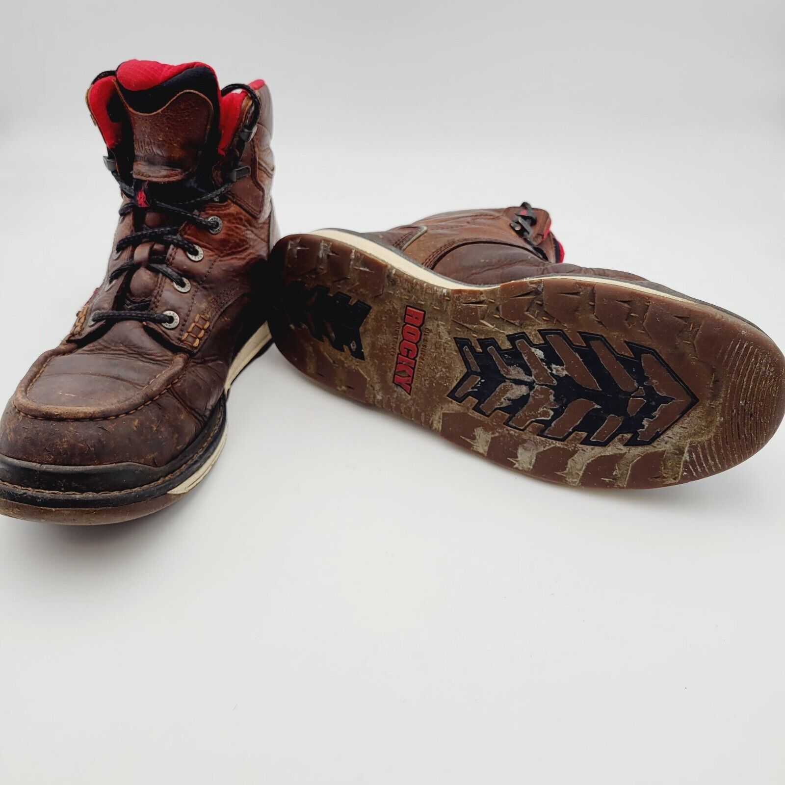 Rocky Rocky Rams Horn Work Safety Boots Waterproof 12 W Size US 12 / EU 45 - 18 Thumbnail