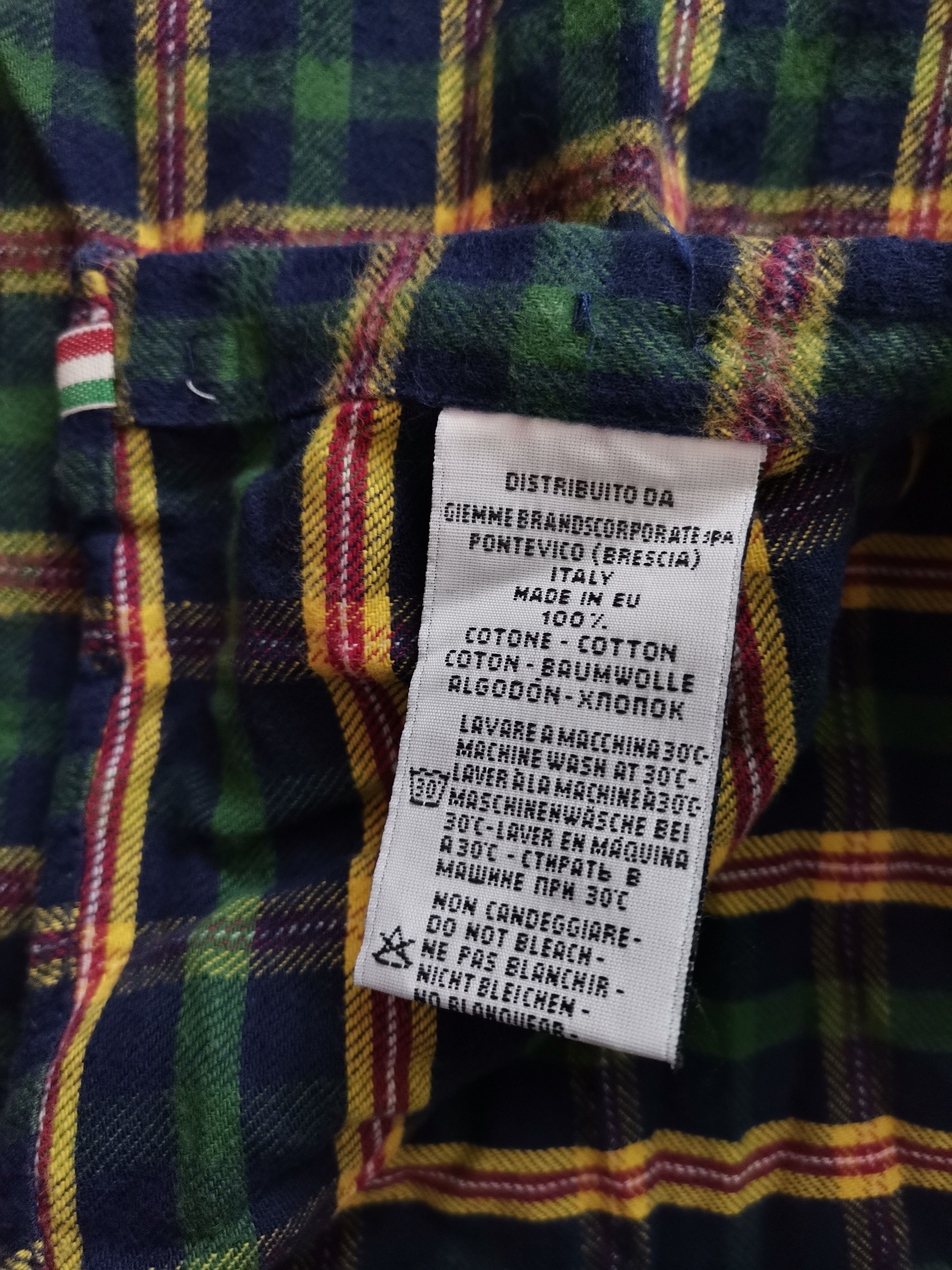 Tintoria Mattei Vintage Tintoria Mattei Checkered Flannel Size US L / EU 52-54 / 3 - 3 Thumbnail