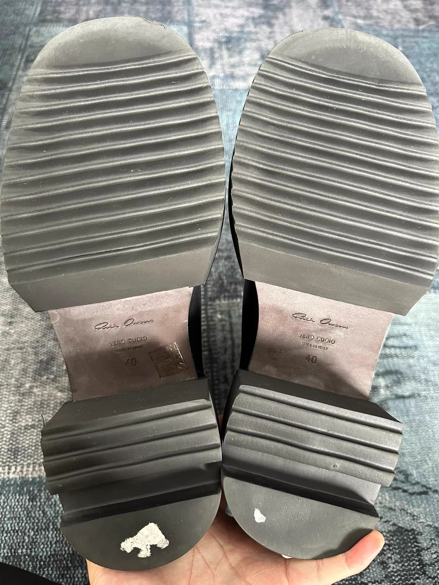 Rick Owens Rick Owens Beatle Ballast Bogun Chelsea 6cm 40 Worn Once Size US 7 / EU 40 - 7 Thumbnail