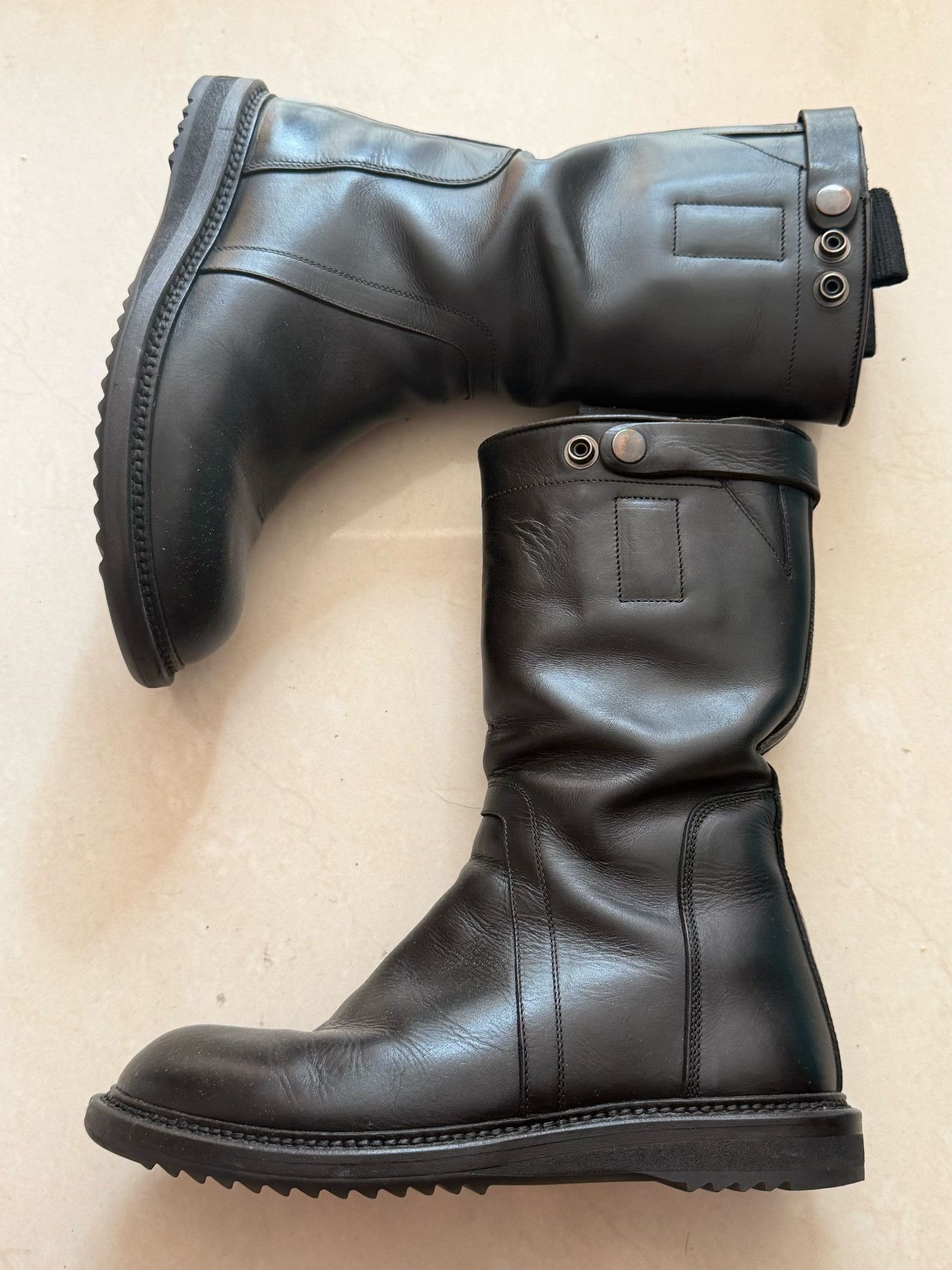 Rick Owens Rick Owens Main Line Platform Boots Size US 4 / IT 34 - 1 Thumbnail