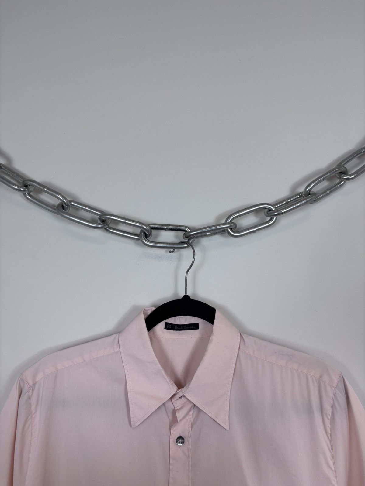 Paul Smith Paul Smith Men’s Pink Pocket Short Sleeve Shirt Cotton Blend Size US M / EU 48-50 / 2 - 3 Thumbnail