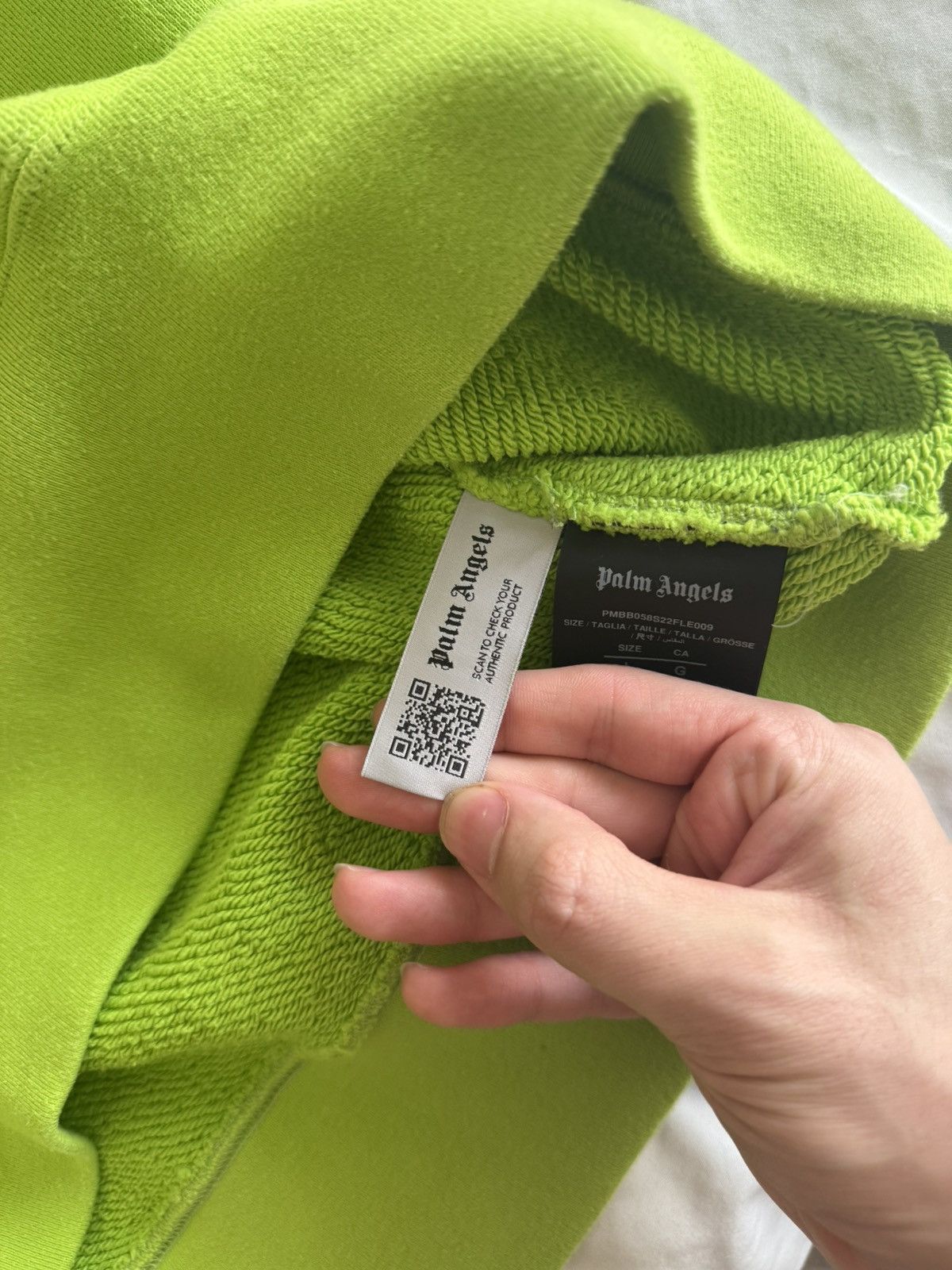Palm Angels Palm Angels Green Parrot hoodie Size US L / EU 52-54 / 3 - 4 Thumbnail