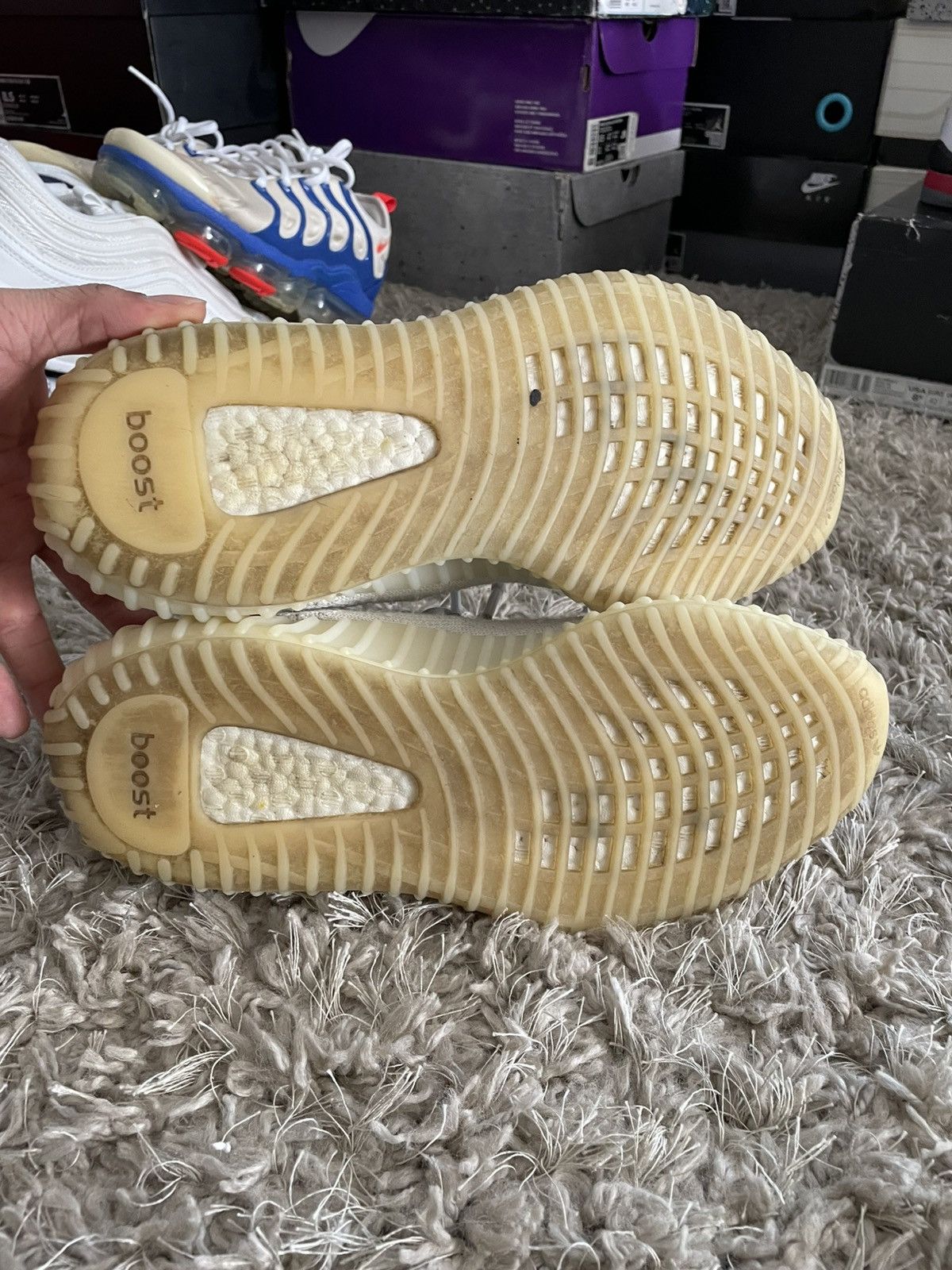 Adidas Yeezy 350 Bone Size US 8 / EU 41 - 7 Thumbnail
