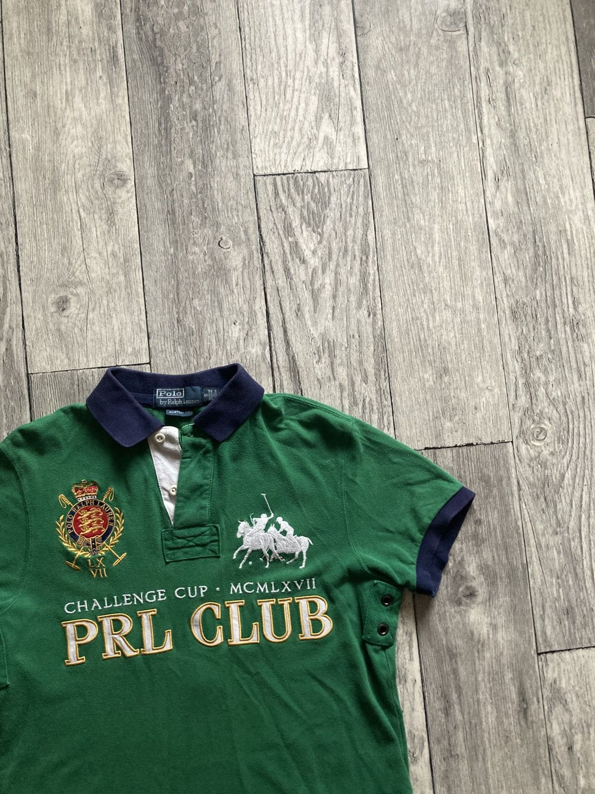 トップス archive polo Ralph lauren polo shirt y2k Polo Ralph Lauren Vintage 90s Y2K Multi Colored Striped Polo