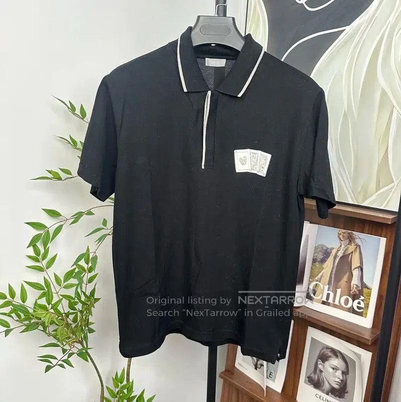 Dior Dior Summer Black Cotton Men's T-Shirt . Size US M / EU 48-50 / 2 - 2 Thumbnail