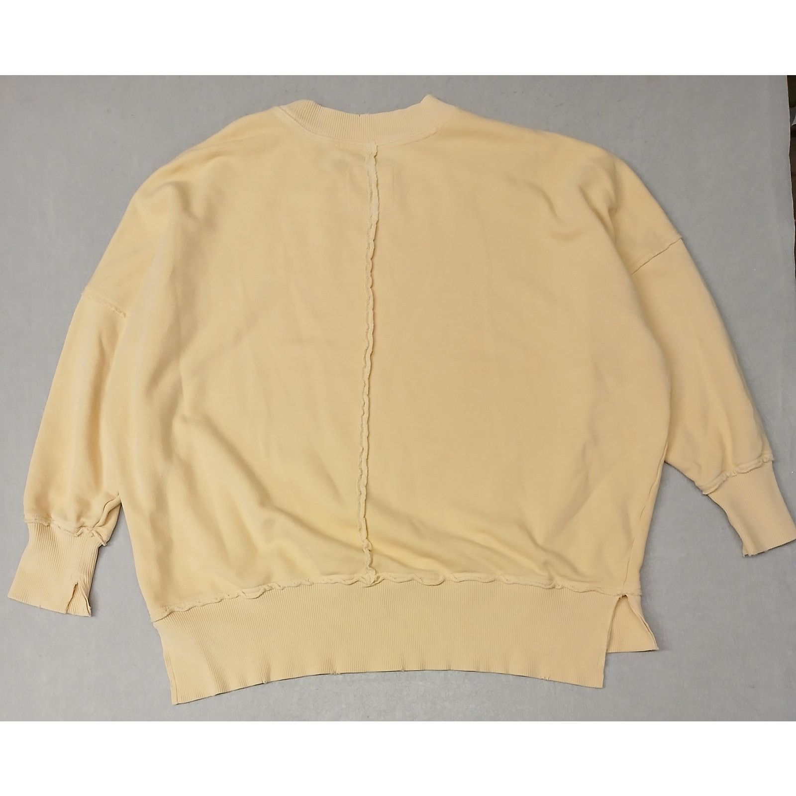 Aries Aries (XS) Yellow Long Sleeve Stretch Pullover Sweatshirt Size XS / US 0-2 / IT 36-38 - 11 Thumbnail