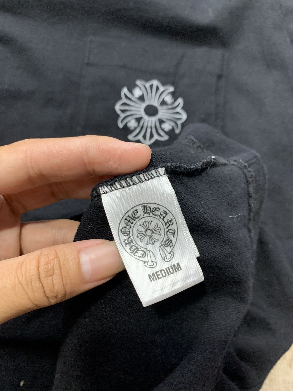 Chrome Hearts × Vintage Chrome hearts multiple cross pocket tee Size US M / EU 48-50 / 2 - 5 Thumbnail